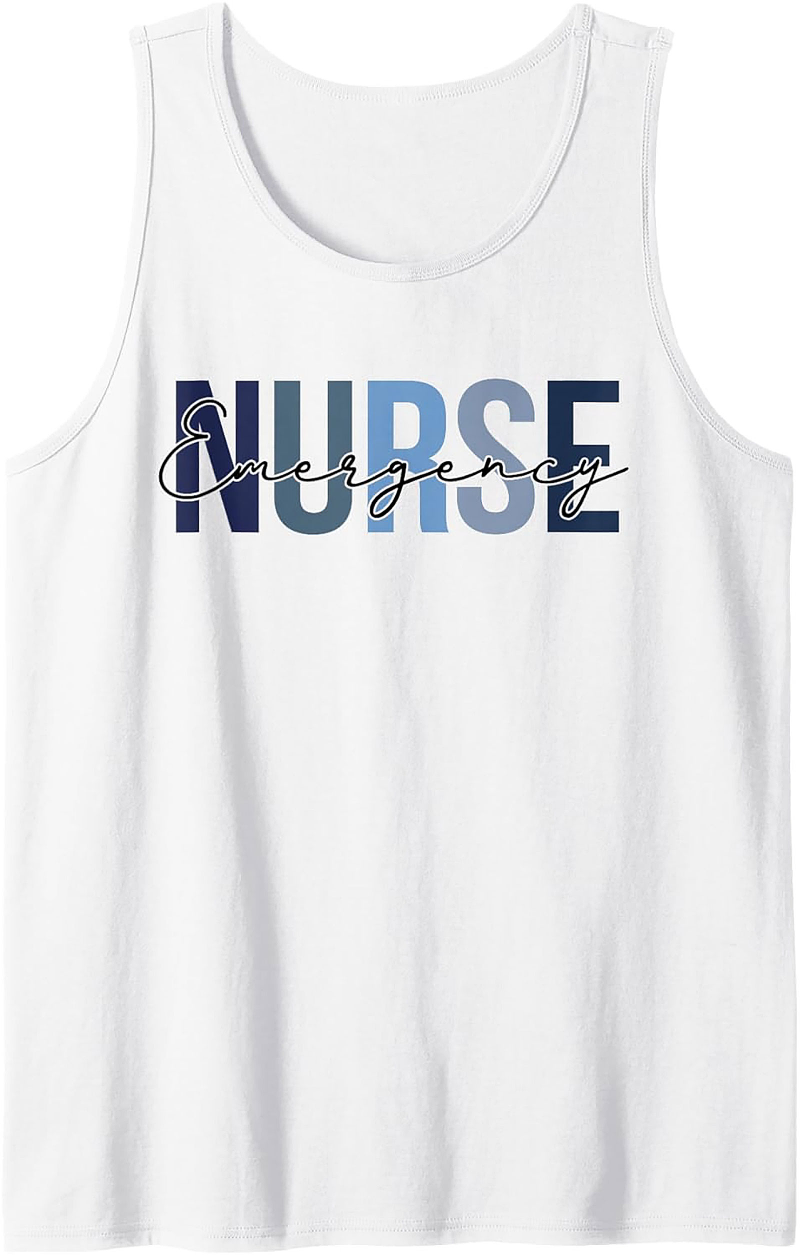Emergency Nurse Tank Top ER Nursing Sleeveless Tee