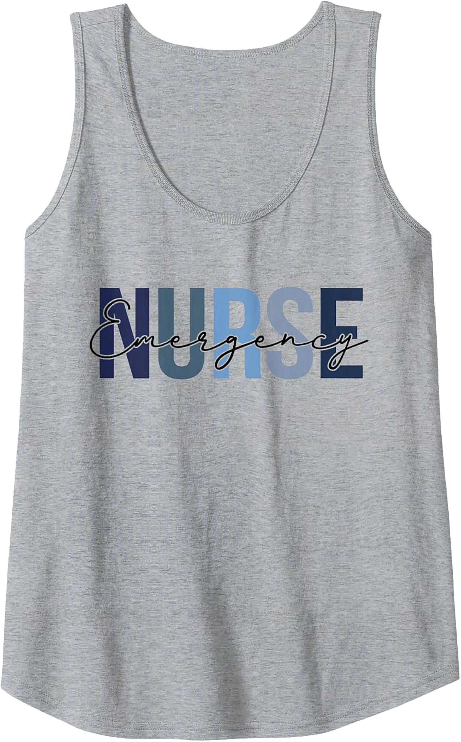  Emergency Nurse Tank Top ER Nursing Sleeveless Tee