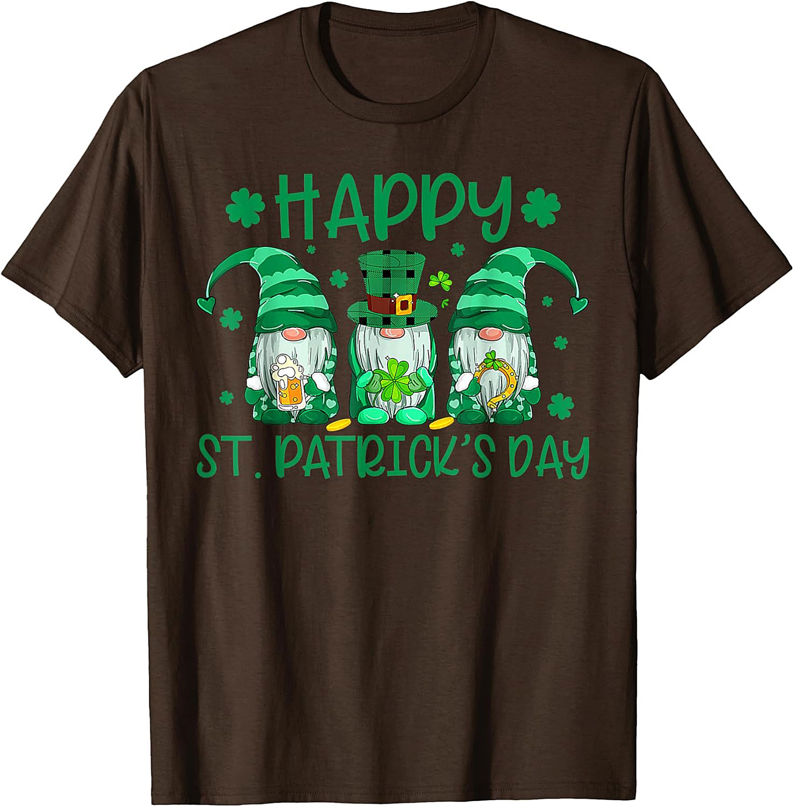 Happy St. Patrick's Day Gnome T-Shirt | Lucky Irish Graphic Tee