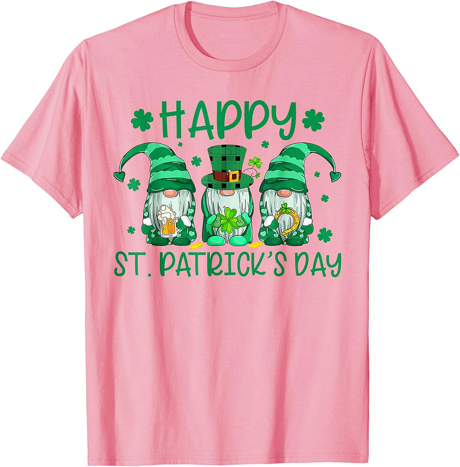 Happy St. Patrick's Day Gnome T-Shirt | Lucky Irish Graphic Tee