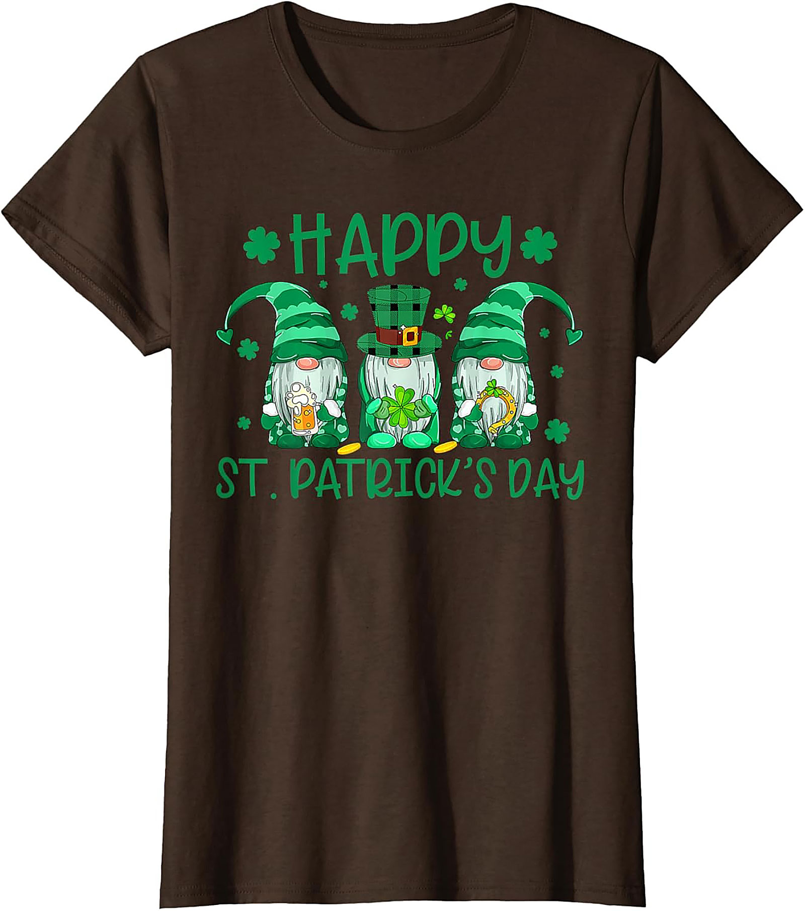 Happy St. Patrick's Day Gnome T-Shirt | Lucky Irish Graphic Tee