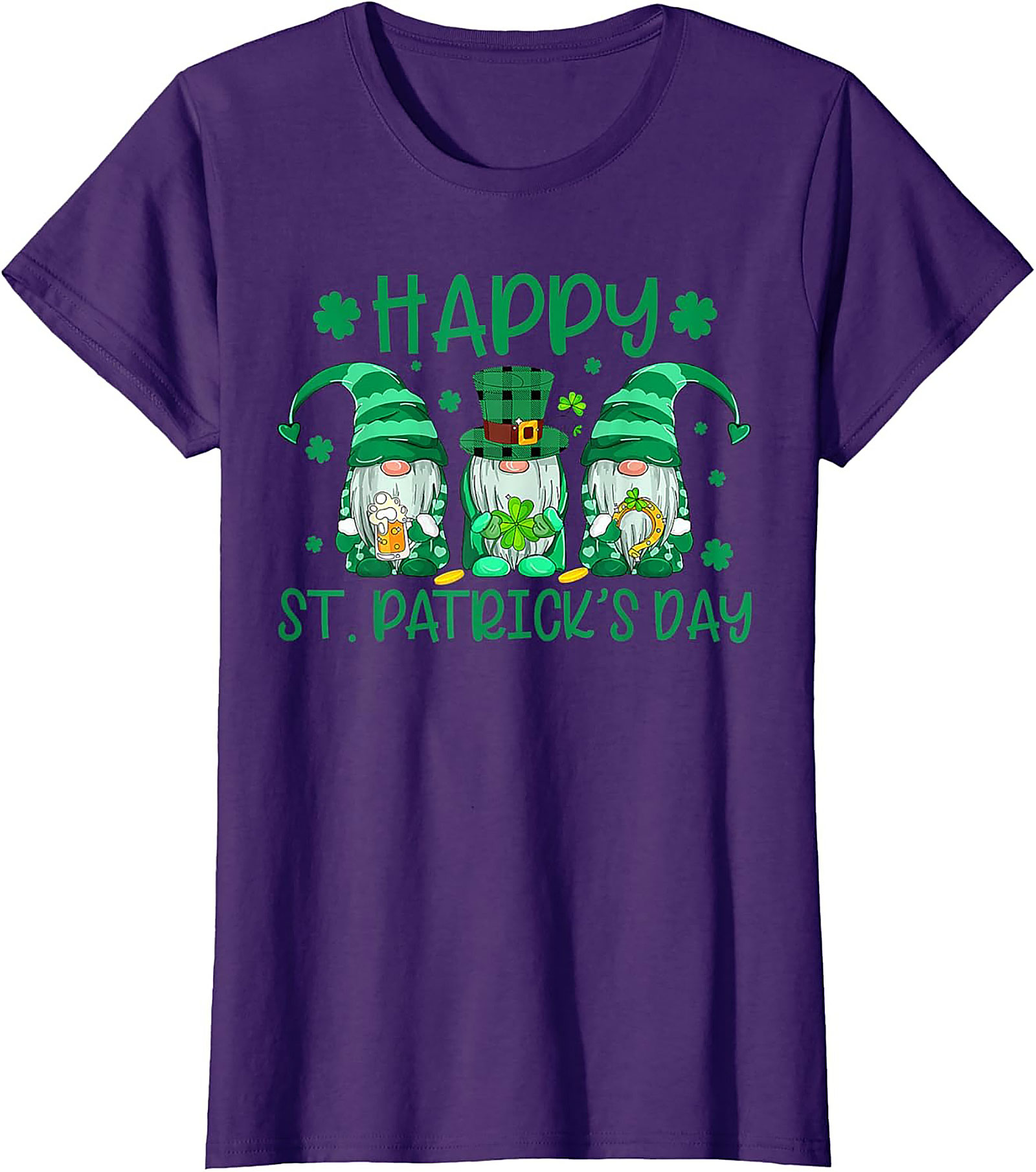 Happy St. Patrick's Day Gnome T-Shirt | Lucky Irish Graphic Tee