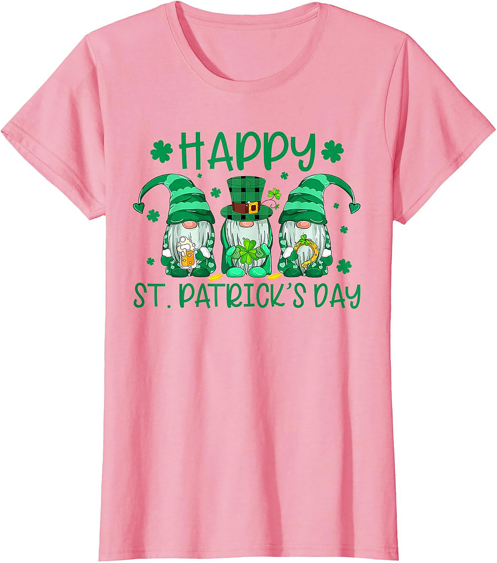 Happy St. Patrick's Day Gnome T-Shirt | Lucky Irish Graphic Tee