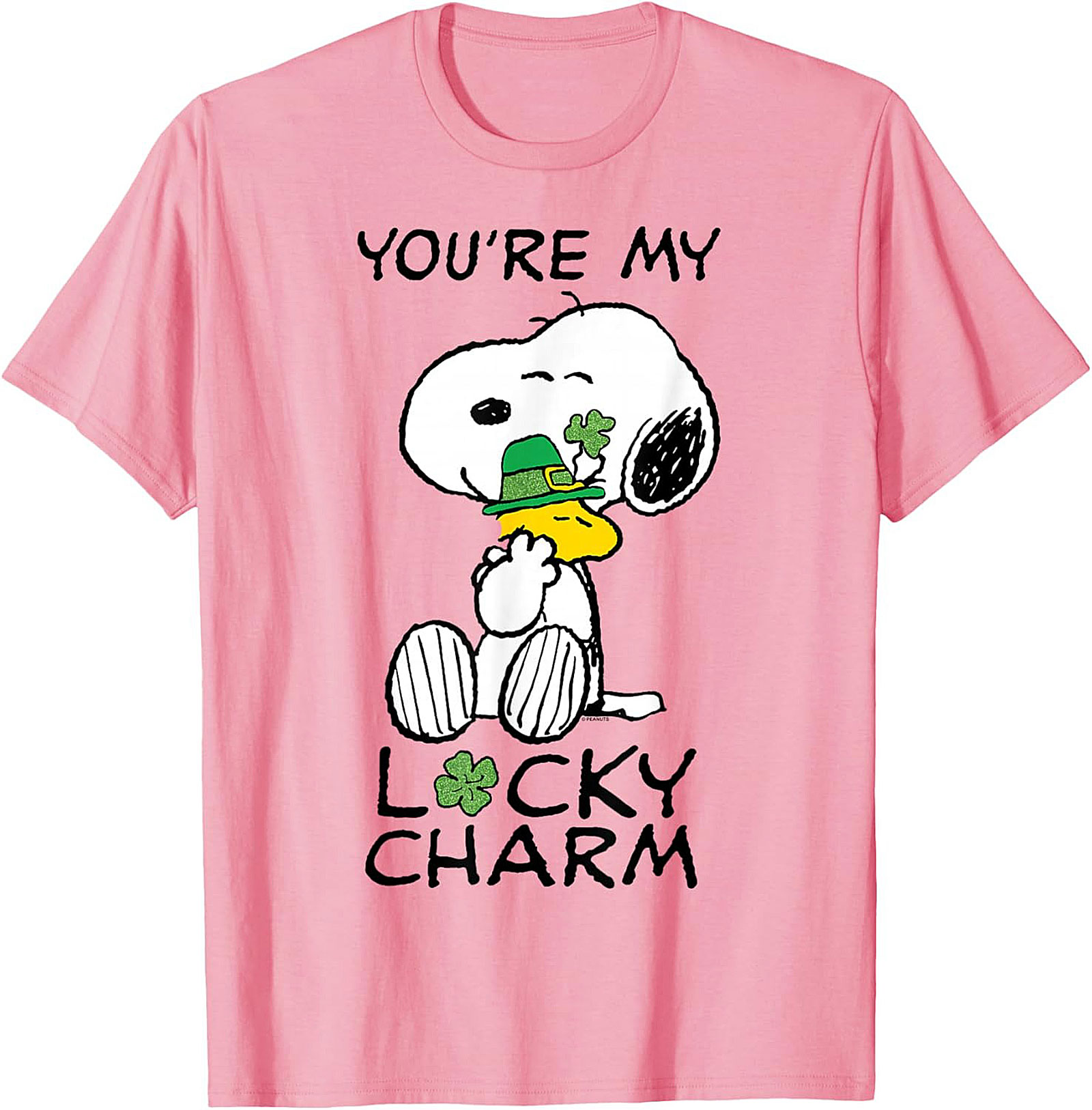 Snoopy St. Patrick's Day T-shirt | Lucky Charm Graphic Tee