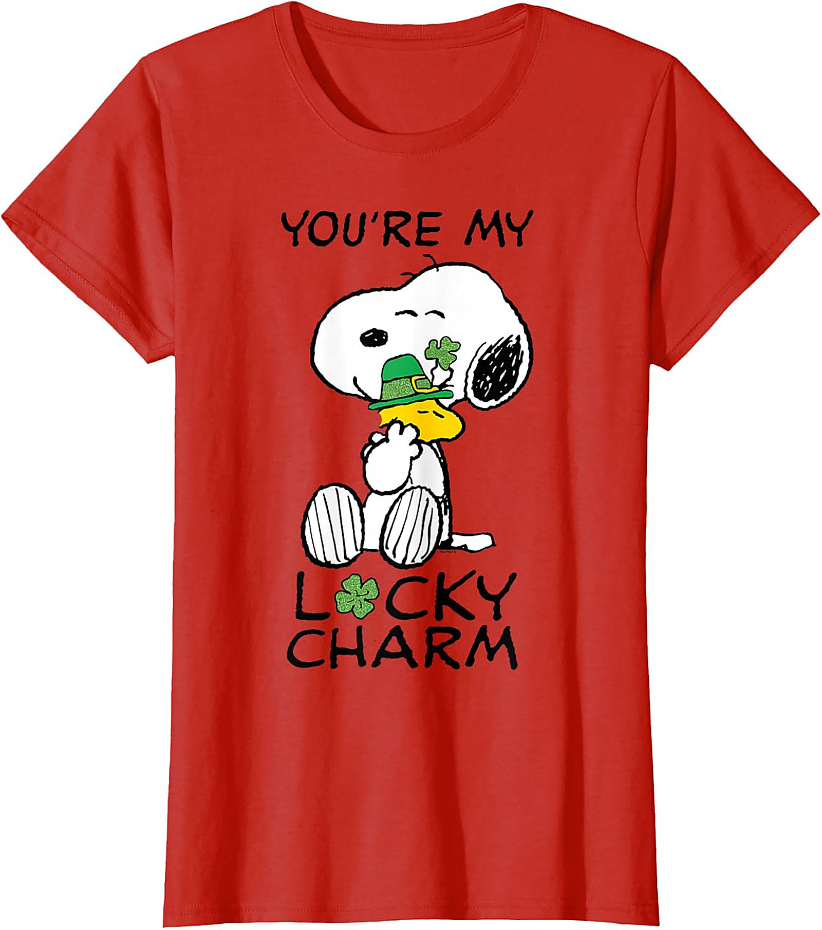Snoopy St. Patrick's Day T-shirt | Lucky Charm Graphic Tee