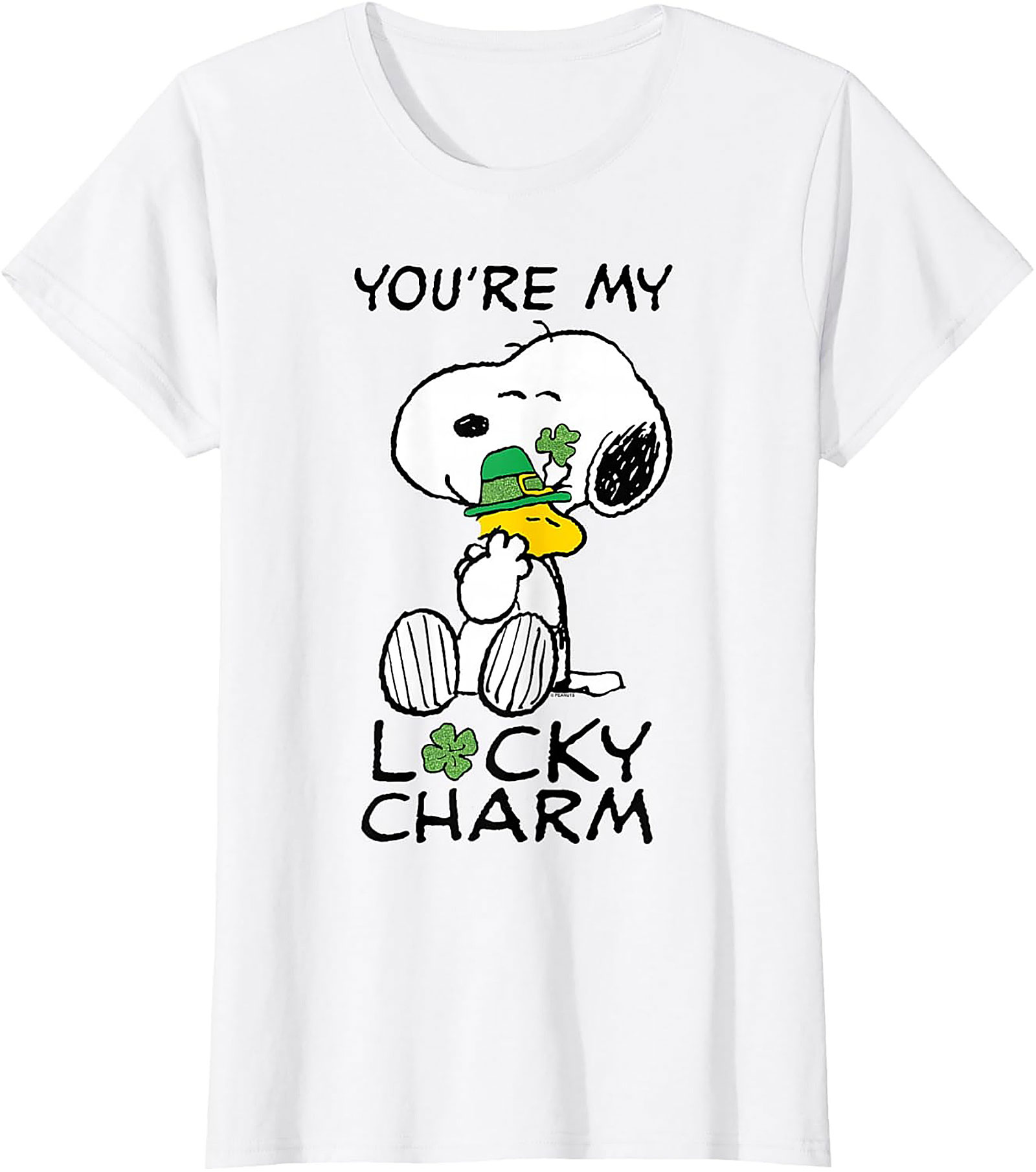 Snoopy St. Patrick's Day T-shirt | Lucky Charm Graphic Tee