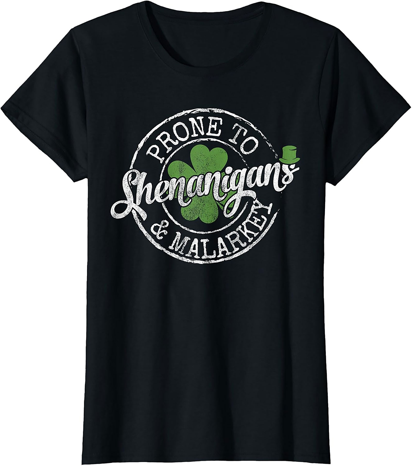 Prone to Shenanigans T-Shirt | Funny St. Patrick’s Day Tee