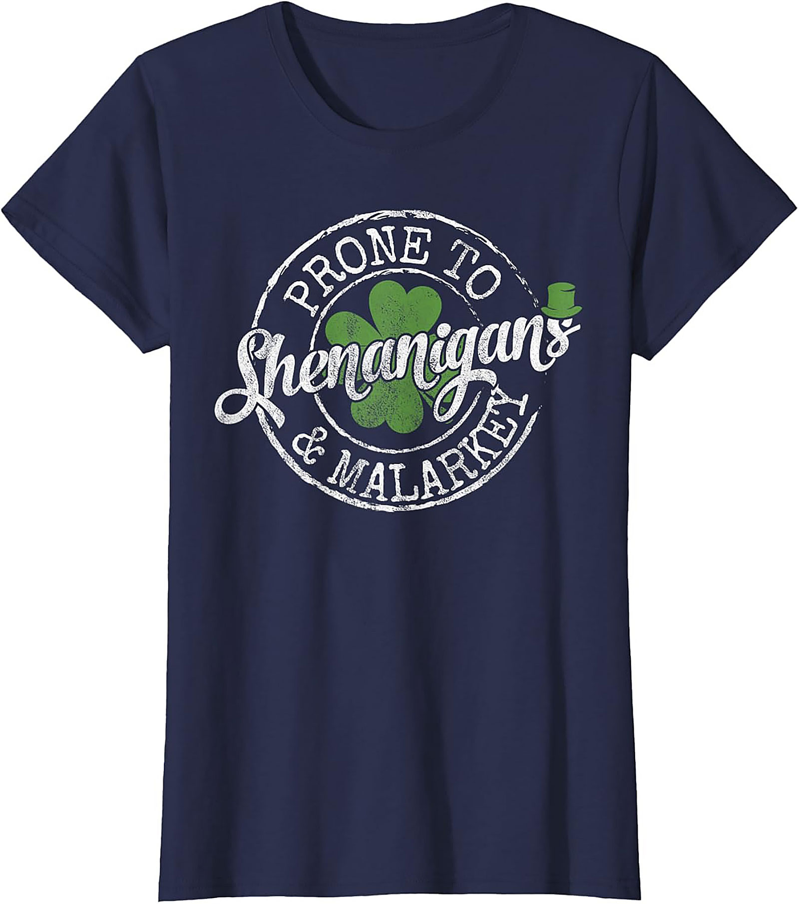Prone to Shenanigans T-Shirt | Funny St. Patrick’s Day Tee