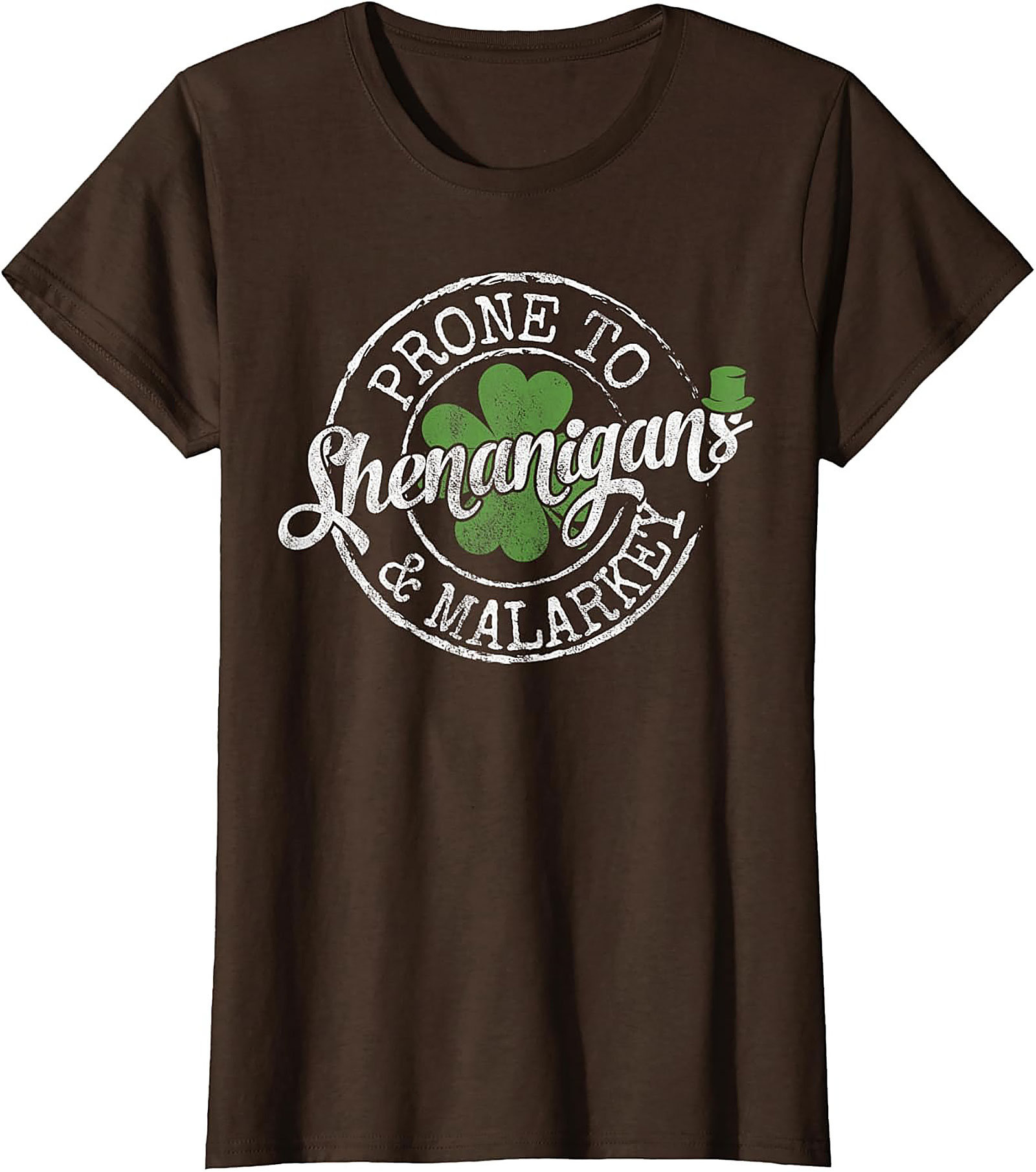 Prone to Shenanigans T-Shirt | Funny St. Patrick’s Day Tee