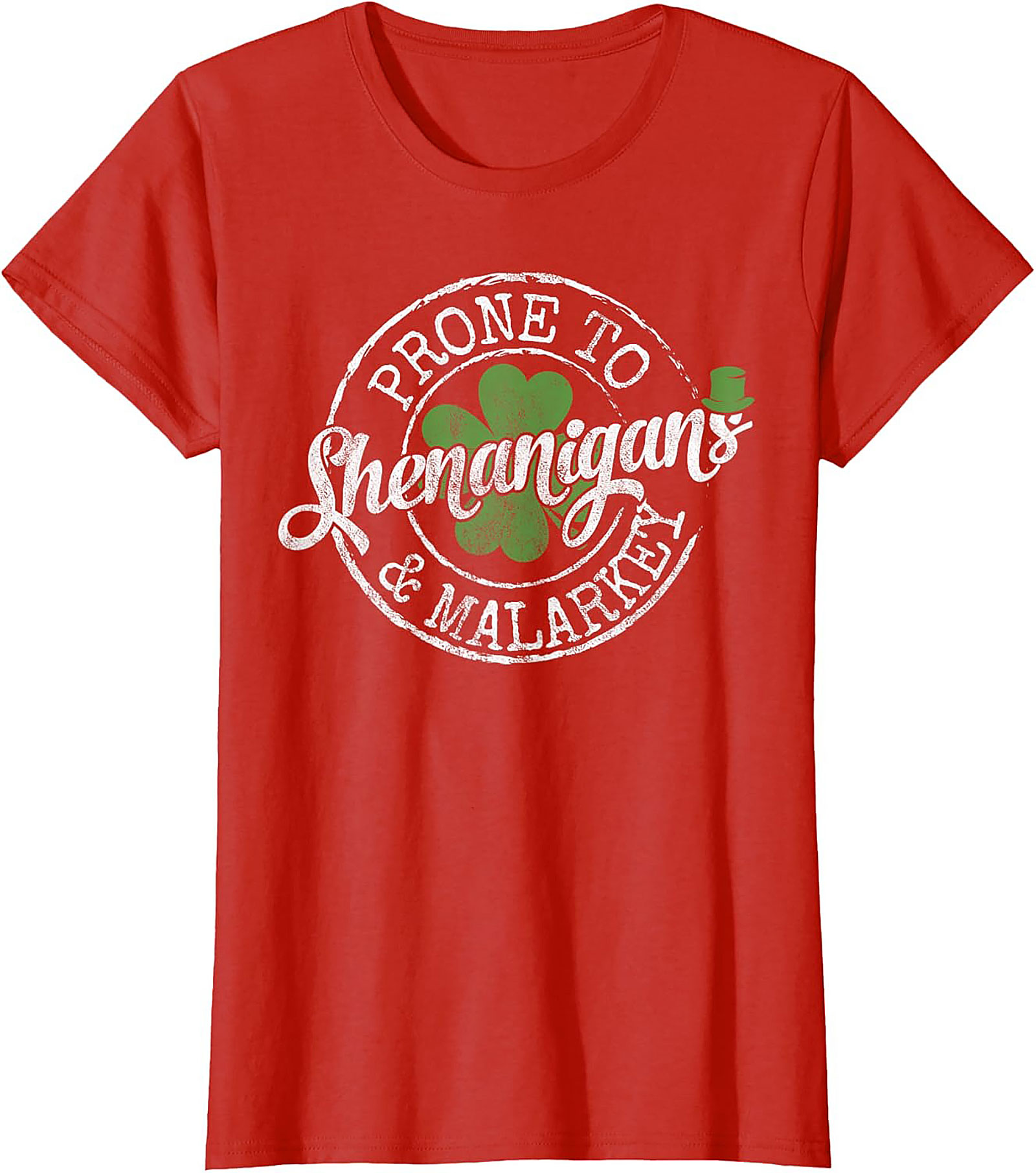 Prone to Shenanigans T-Shirt | Funny St. Patrick’s Day Tee