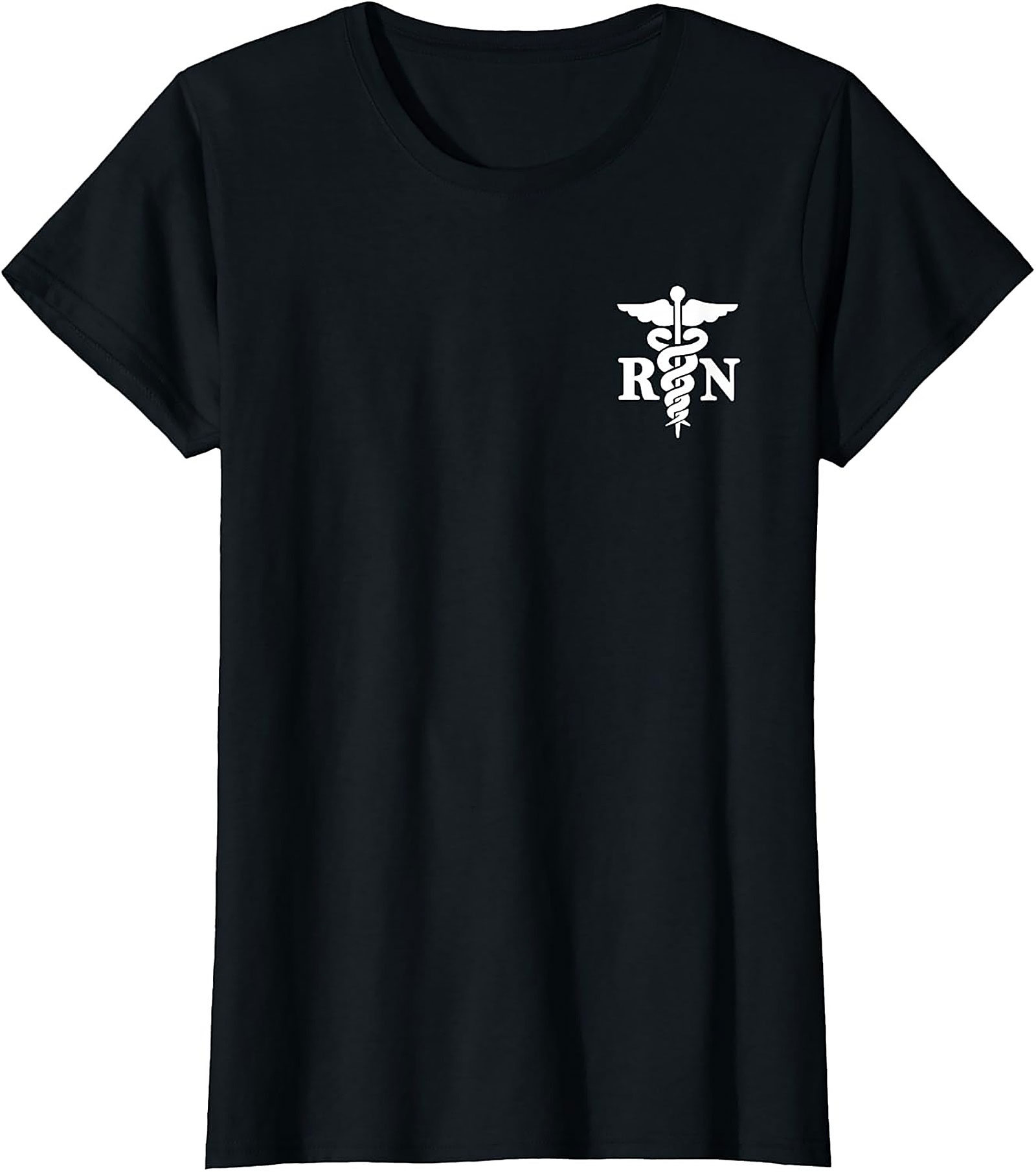  RN Caduceus T-shirt - Unisex Soft Cotton Nursing Graphic Tee