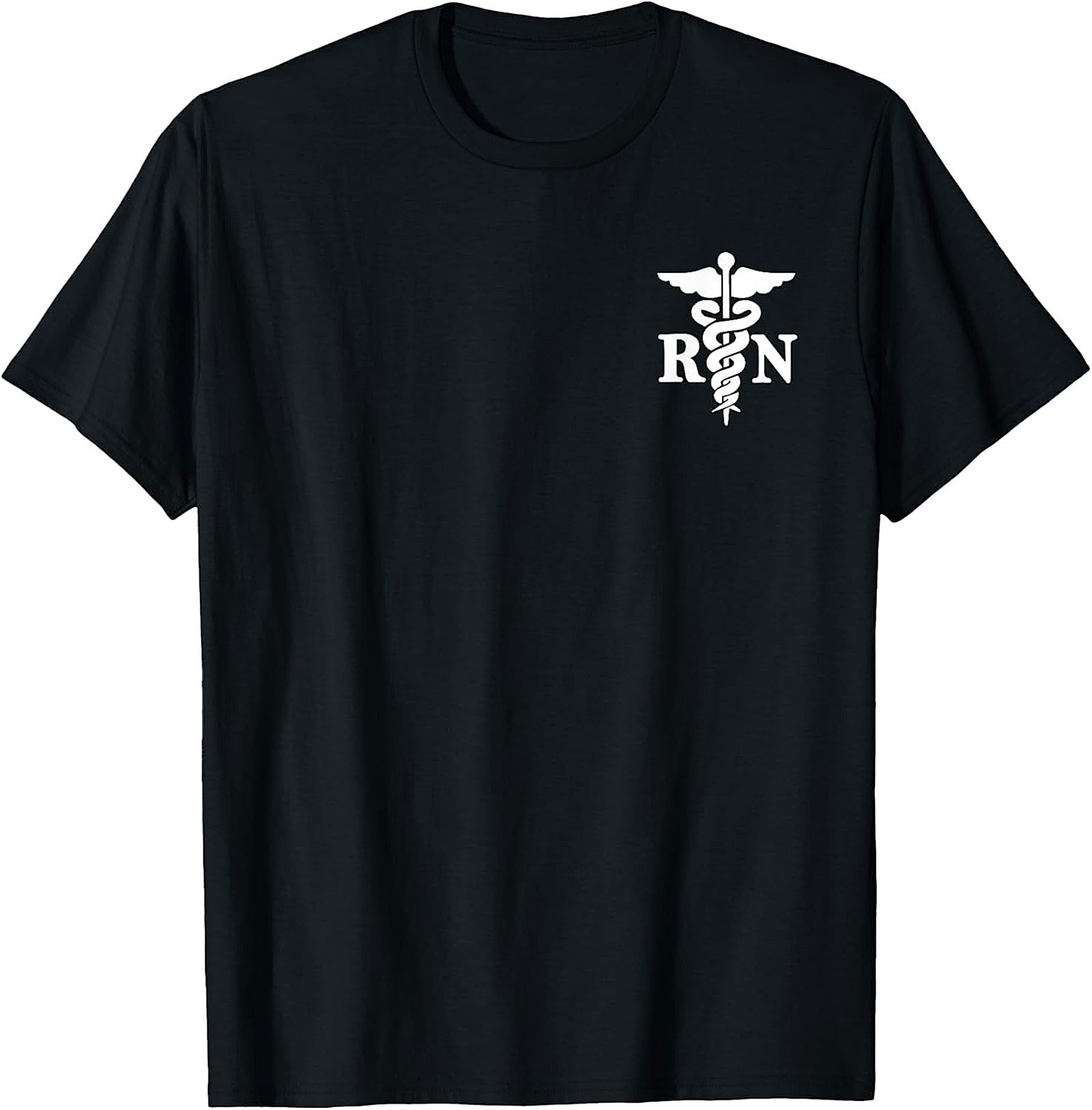 RN Caduceus T-shirt - Unisex Soft Cotton Nursing Graphic Tee