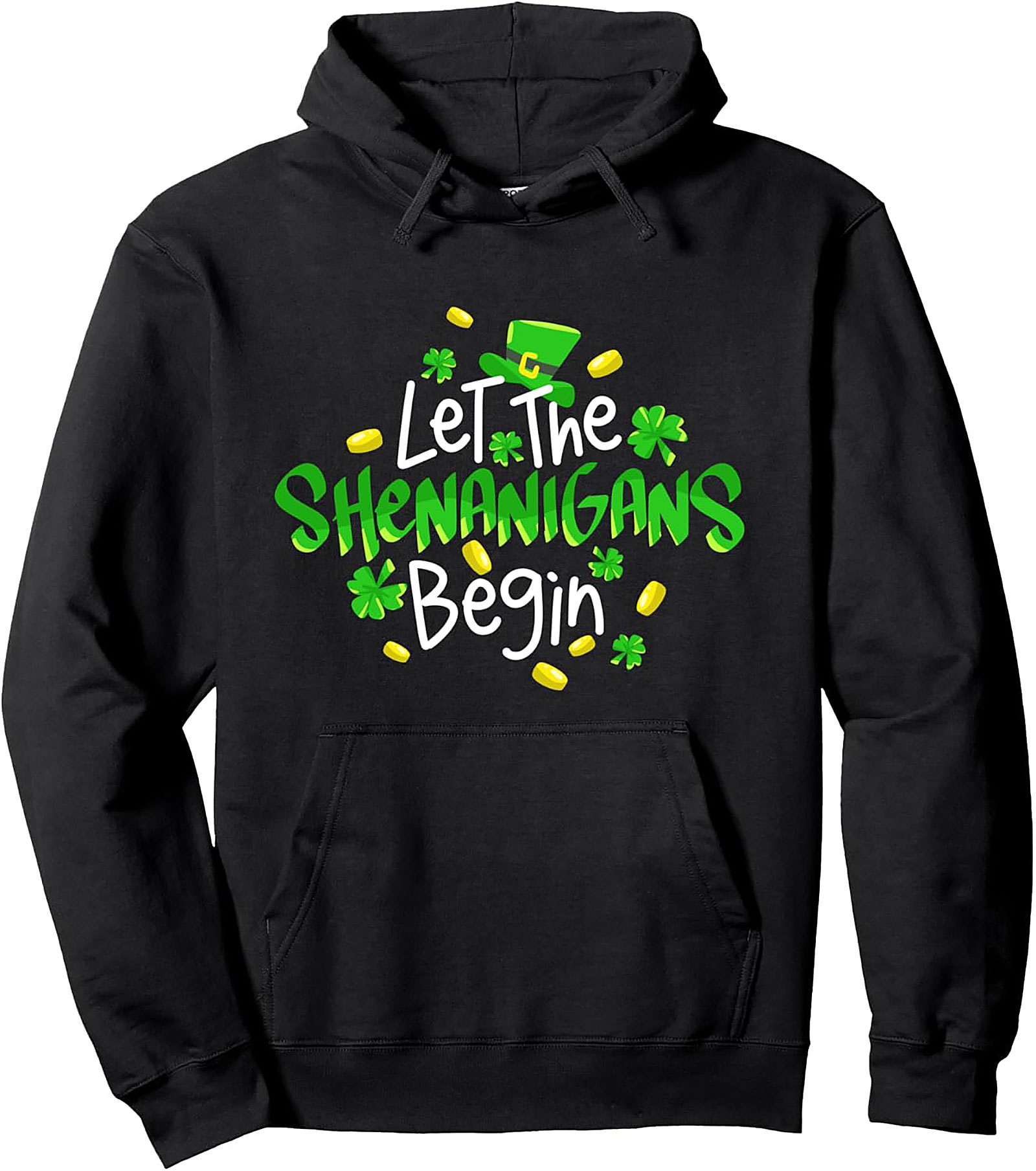 St. Patrick's Day Shenanigans Hoodie | Cozy Unisex Pullover
