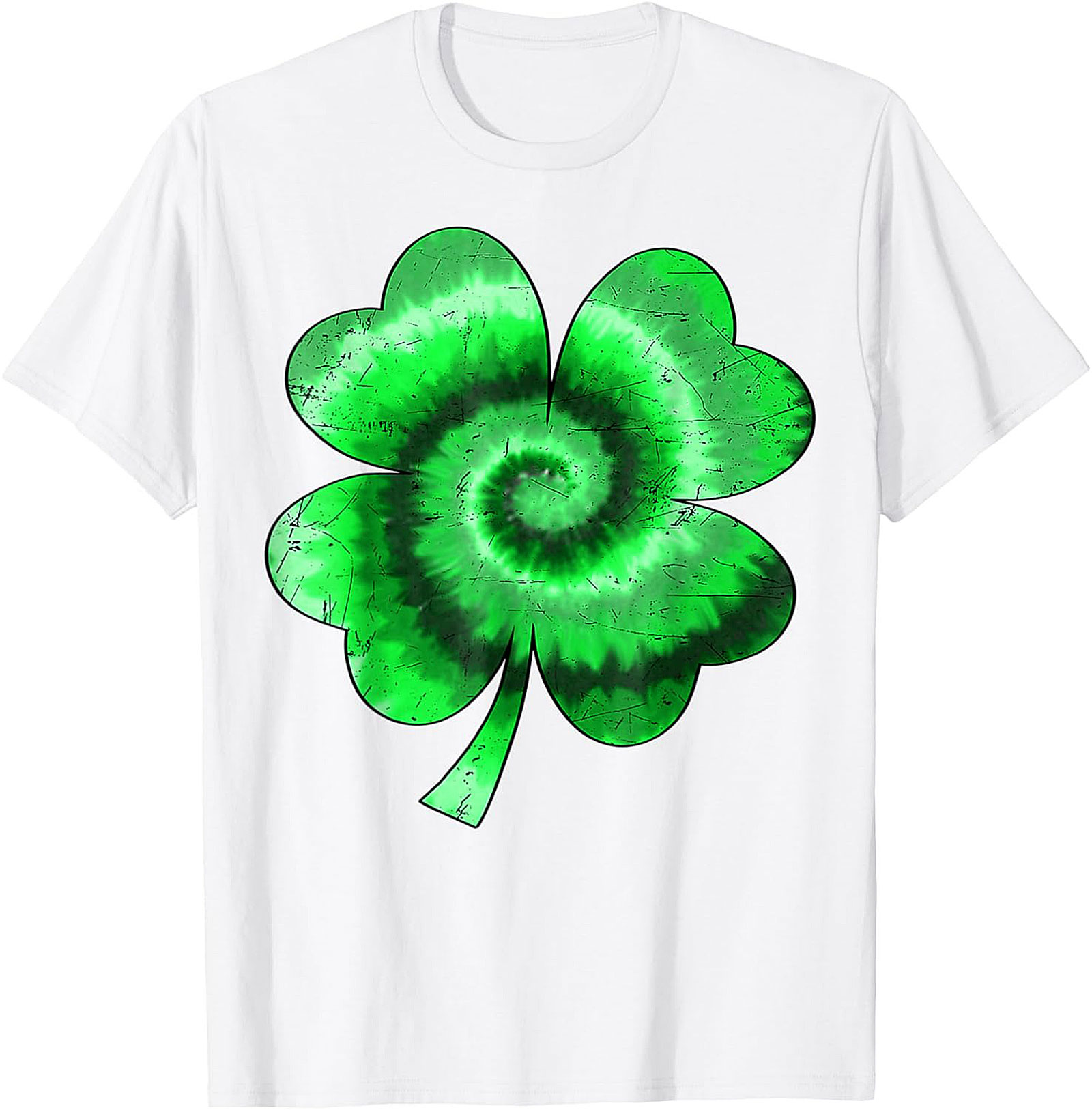 Tie-Dye Shamrock T-Shirt | St. Patrick's Day Graphic Tee
