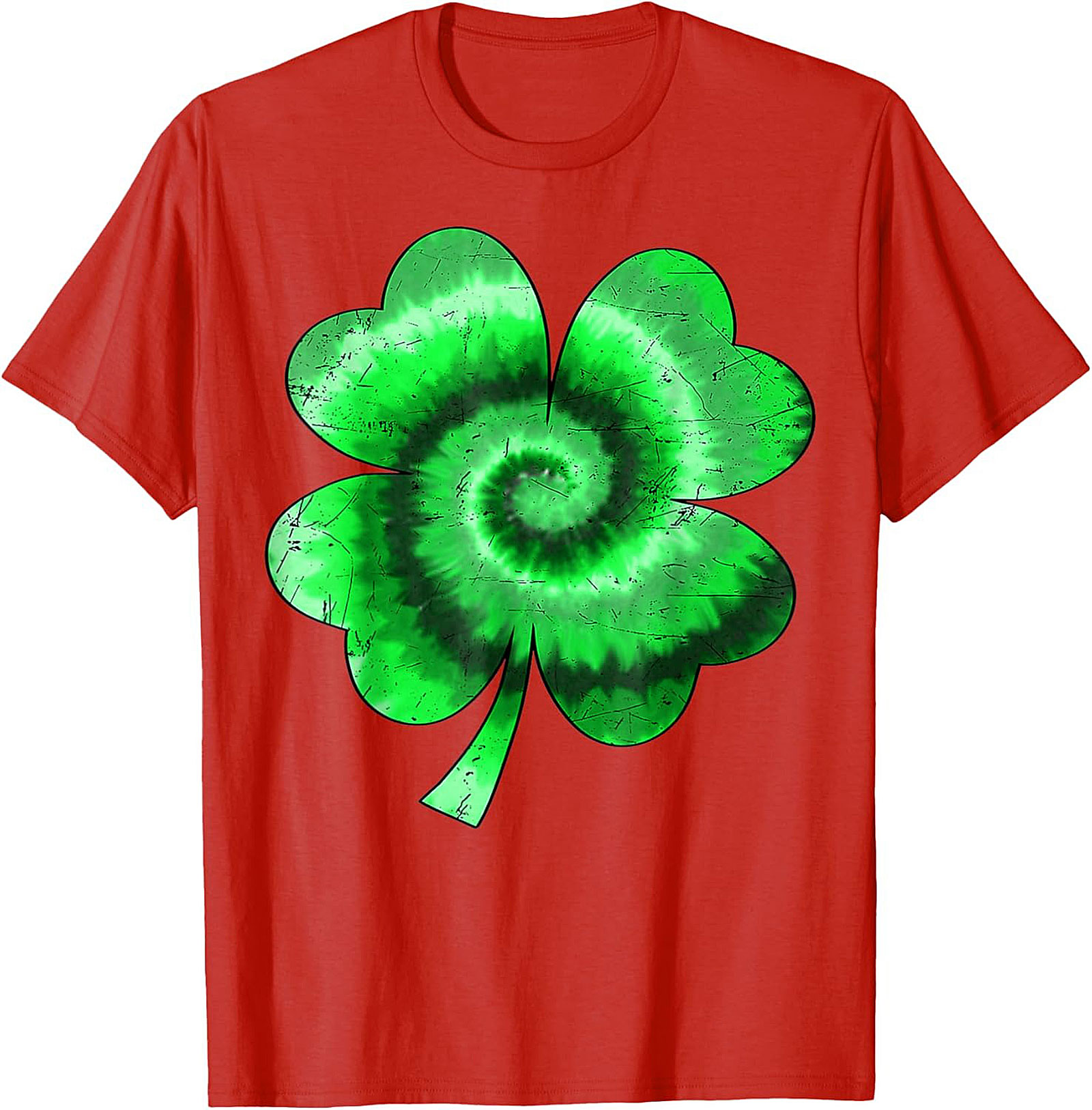 Tie-Dye Shamrock T-Shirt | St. Patrick's Day Graphic Tee