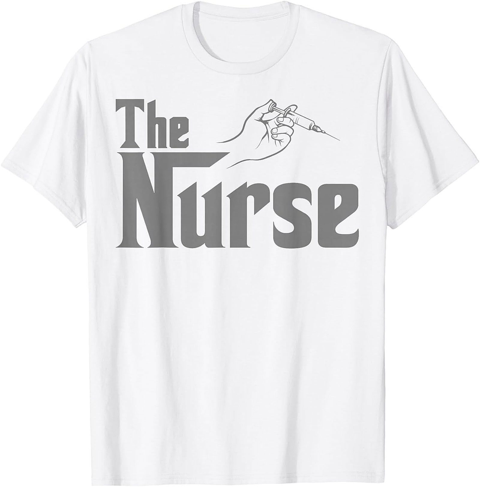 The Nurse Graphic Tee Soft Cotton Unisex Nursing T-Shirt