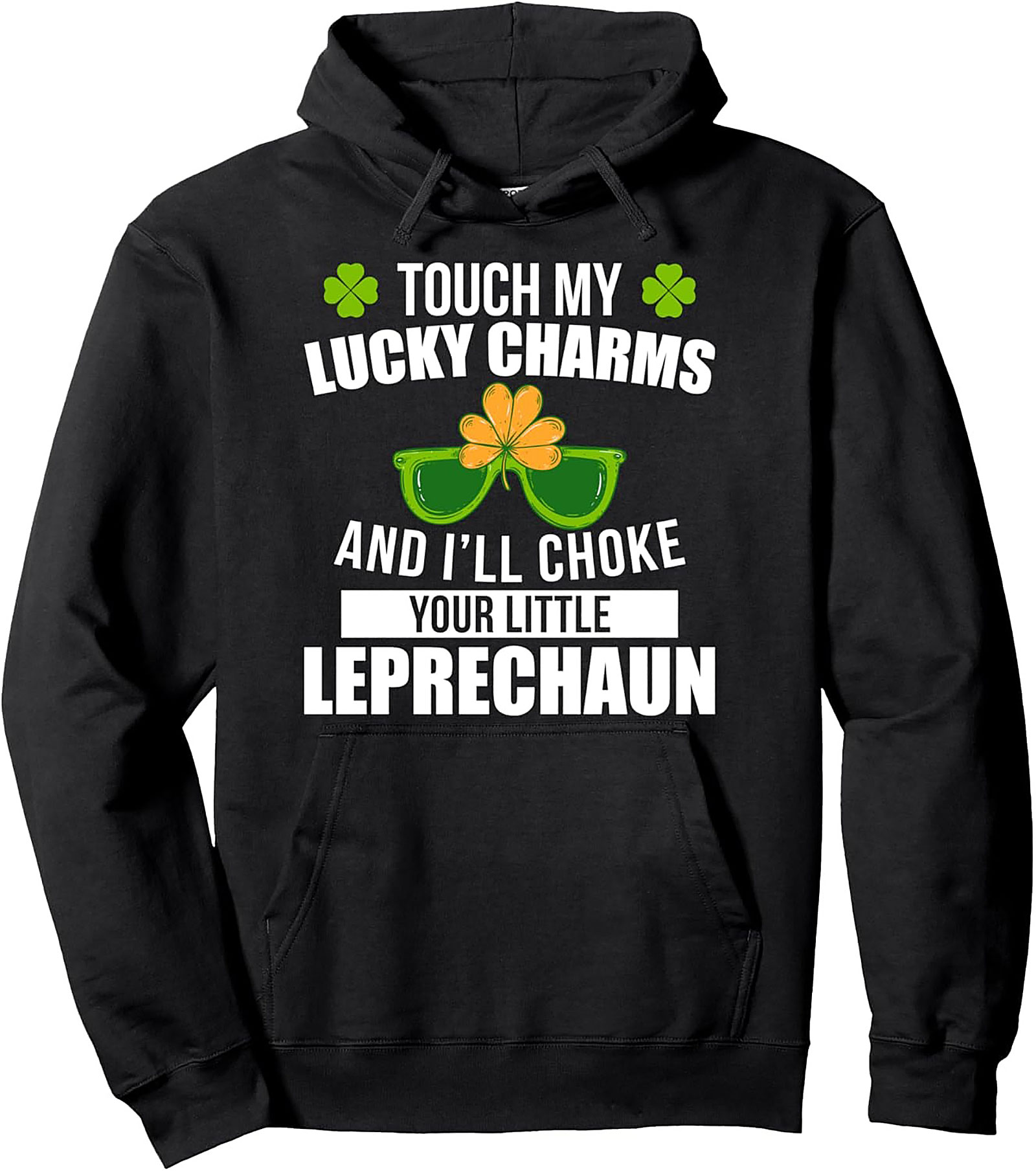 Funny St. Patrick's Day Hoodie | Lucky Charms Graphic Pullover