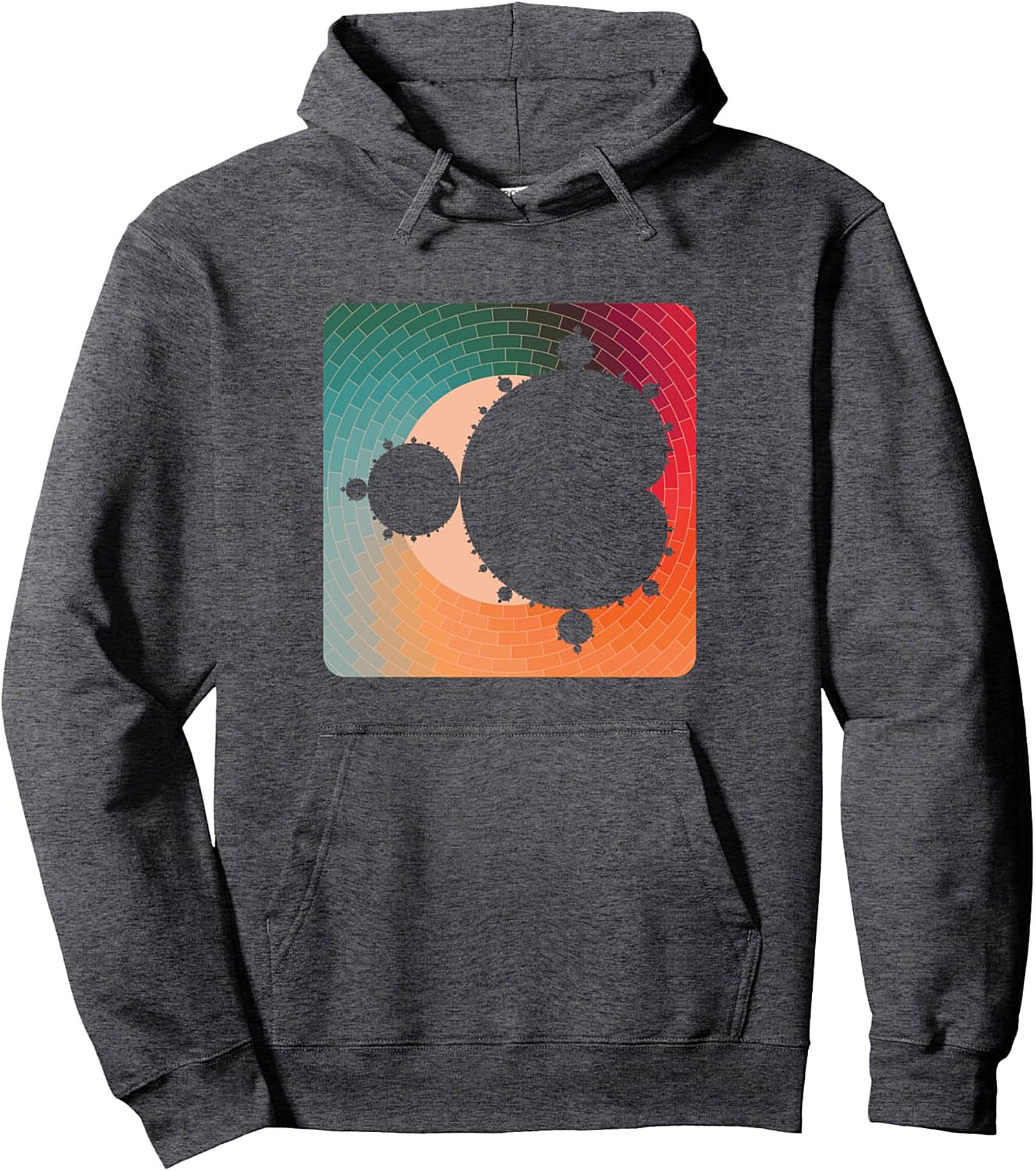 Mandelbrot Fractal Math Art Unisex Hoodie