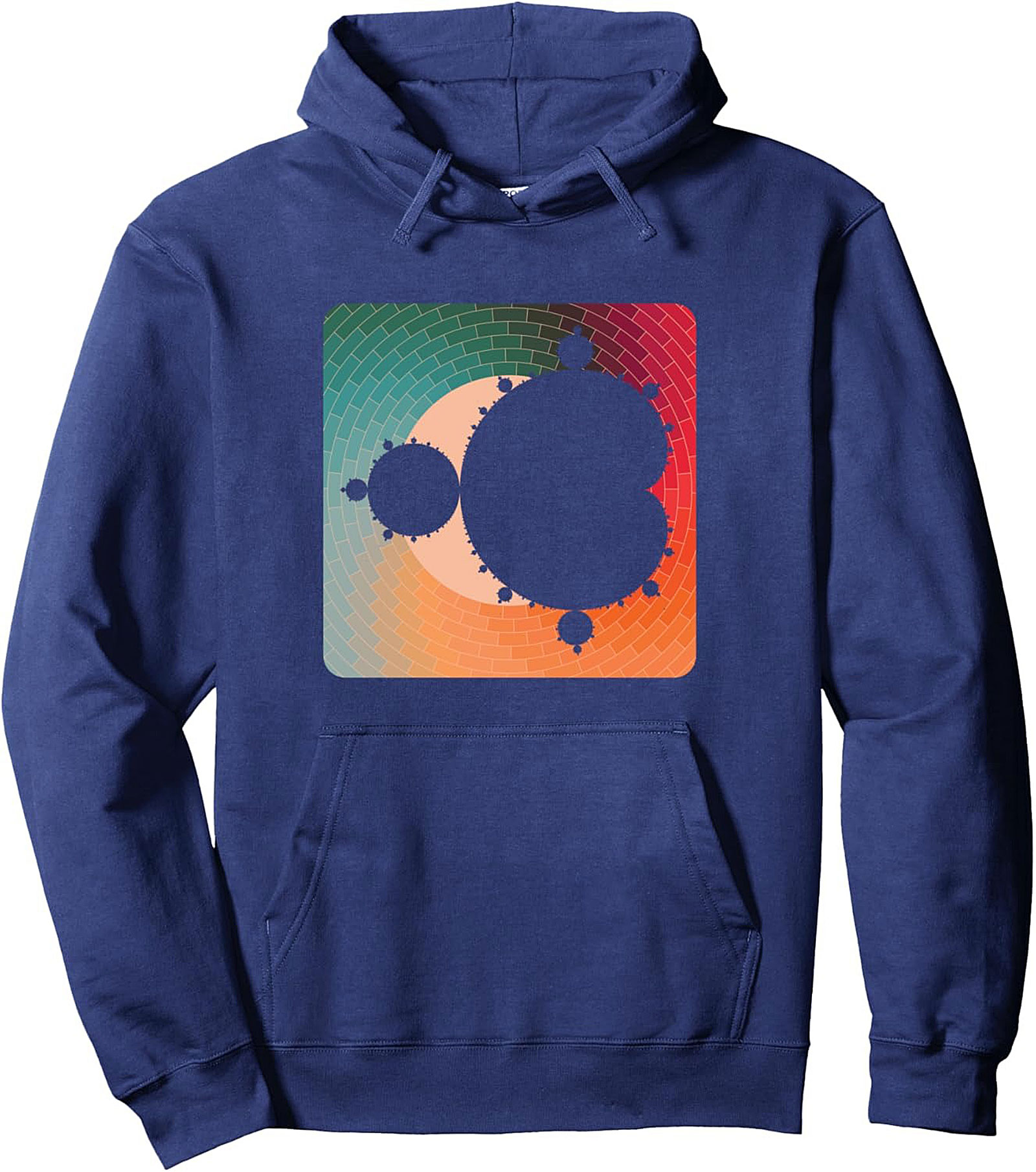 Mandelbrot Fractal Math Art Unisex Hoodie