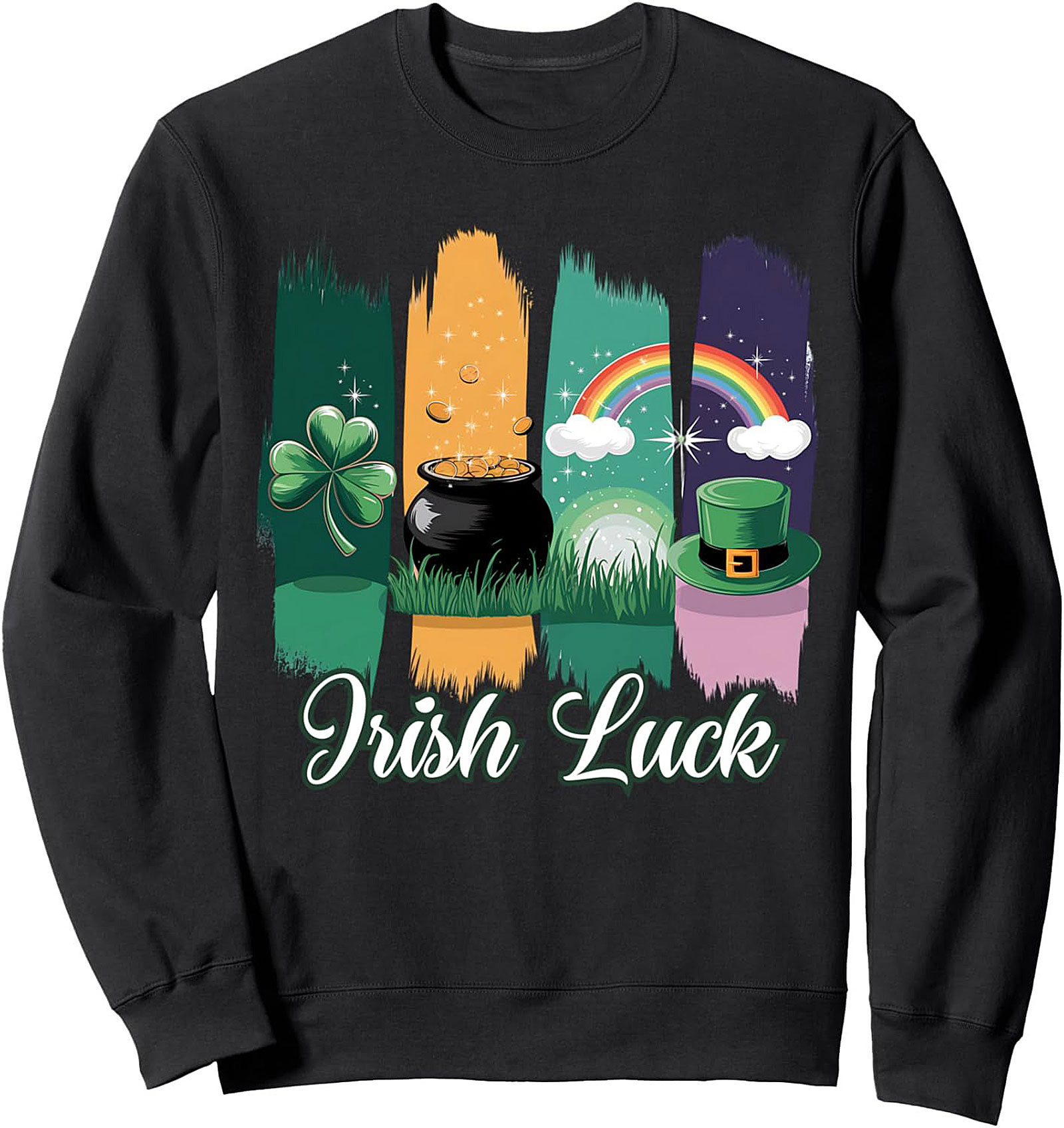 St. Patrick's Day Irish Luck Sweatshirt | Cozy Unisex Crewneck