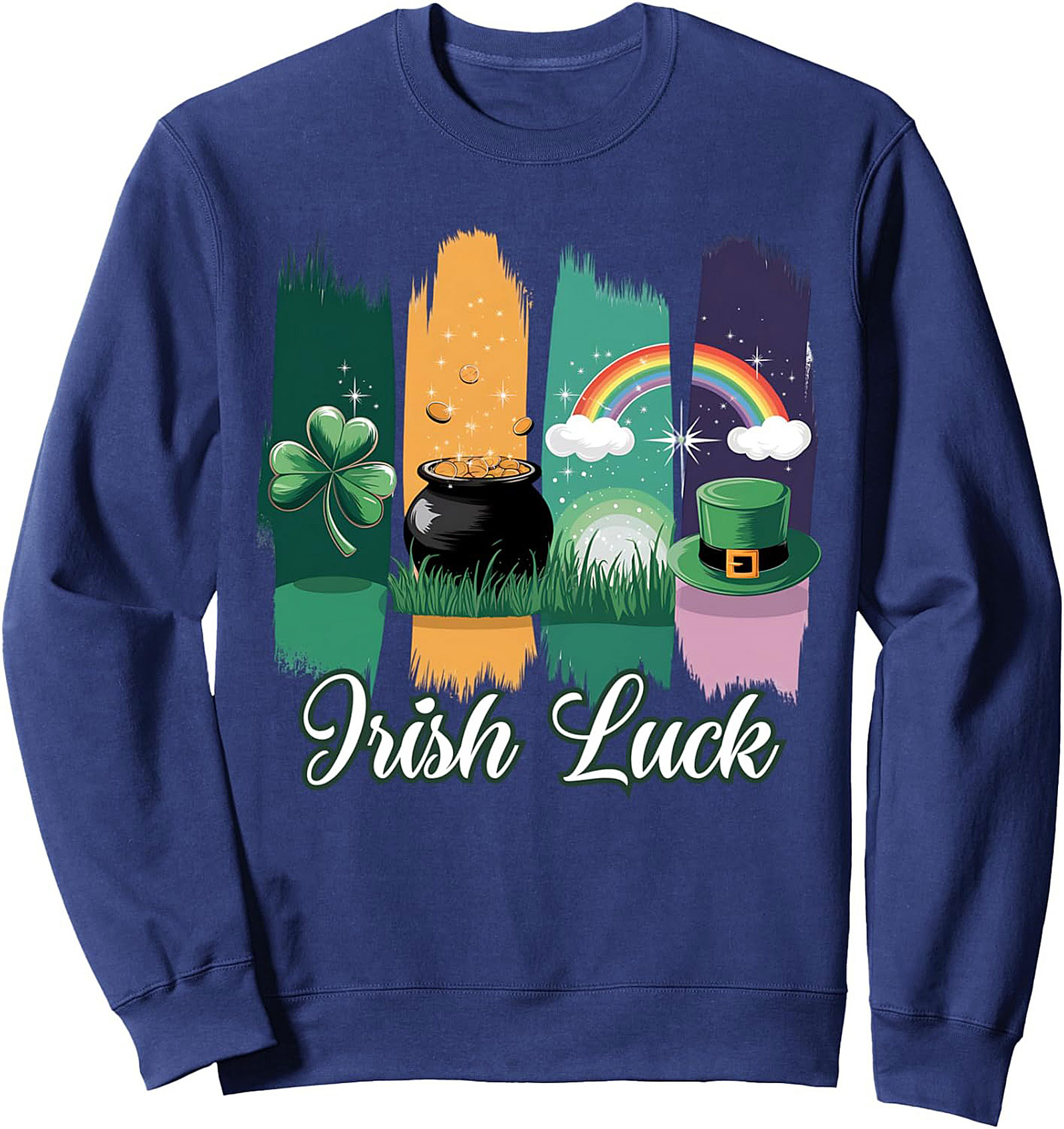 St. Patrick's Day Irish Luck Sweatshirt | Cozy Unisex Crewneck