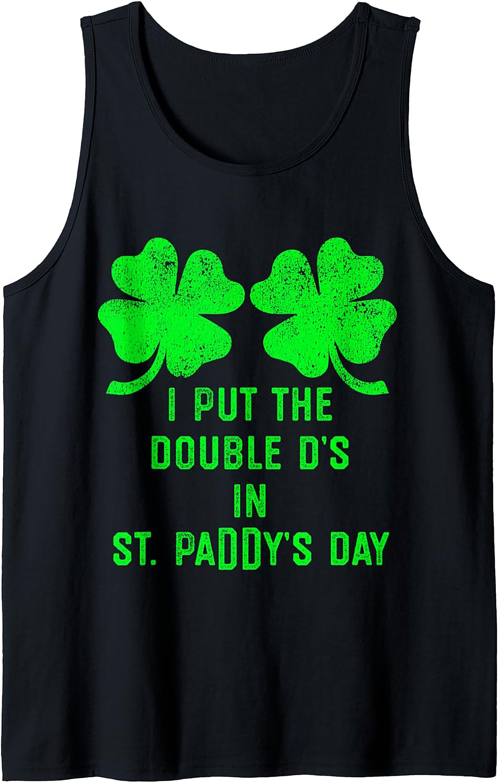 Double D's St. Paddy's Day Tank Top | Funny Irish Graphic Tee