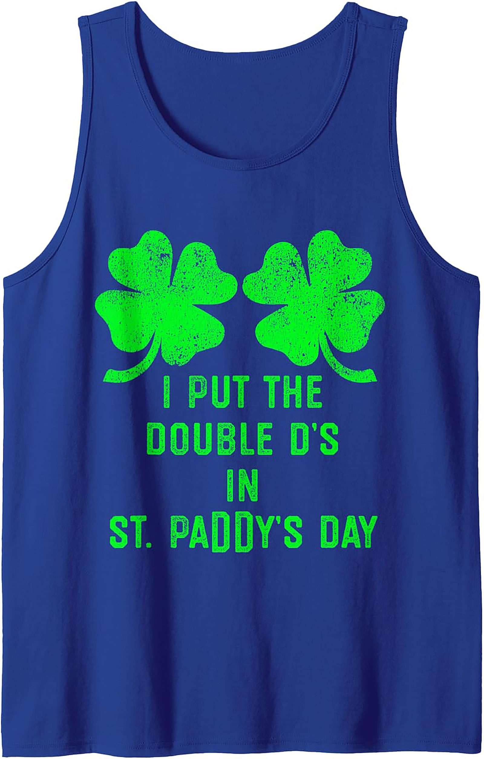 Double D's St. Paddy's Day Tank Top | Funny Irish Graphic Tee