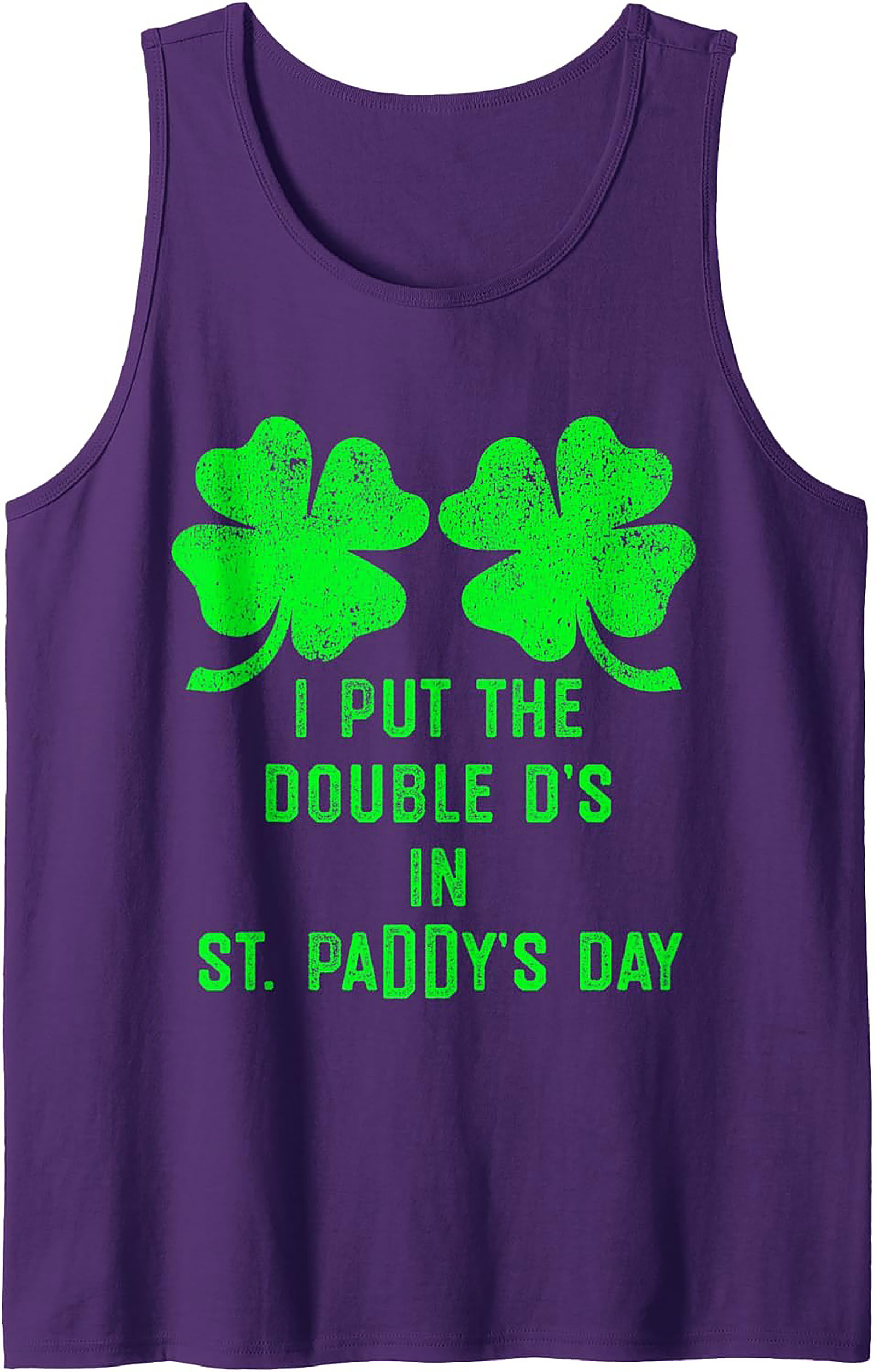 Double D's St. Paddy's Day Tank Top | Funny Irish Graphic Tee