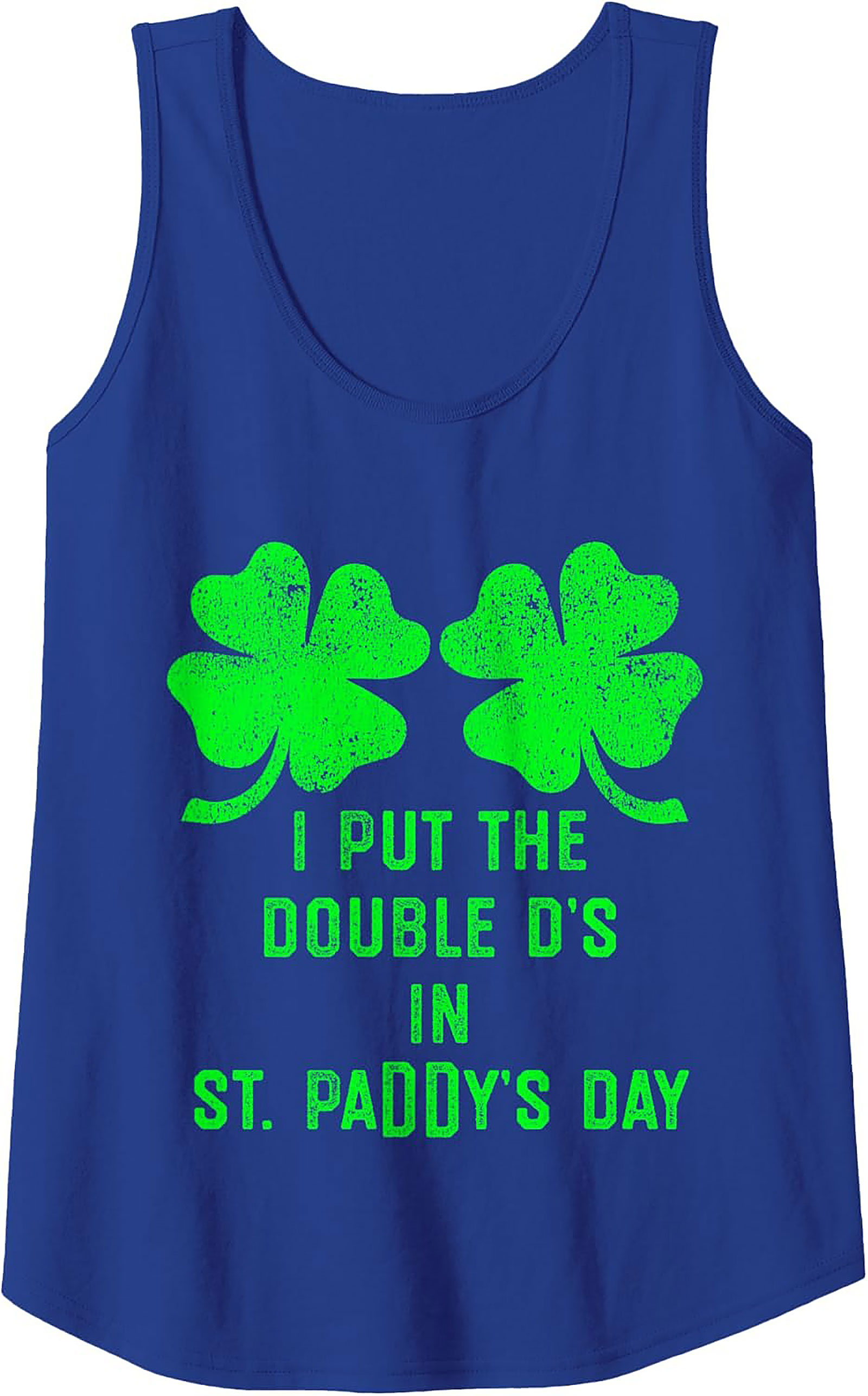 Double D's St. Paddy's Day Tank Top | Funny Irish Graphic Tee