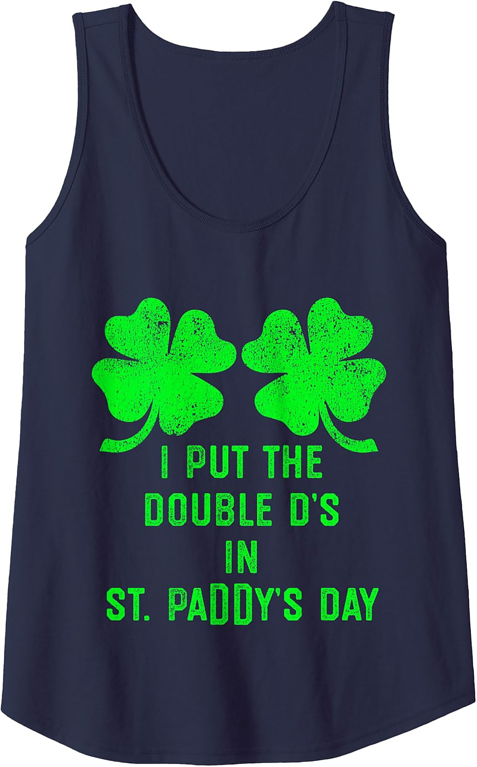 Double D's St. Paddy's Day Tank Top | Funny Irish Graphic Tee