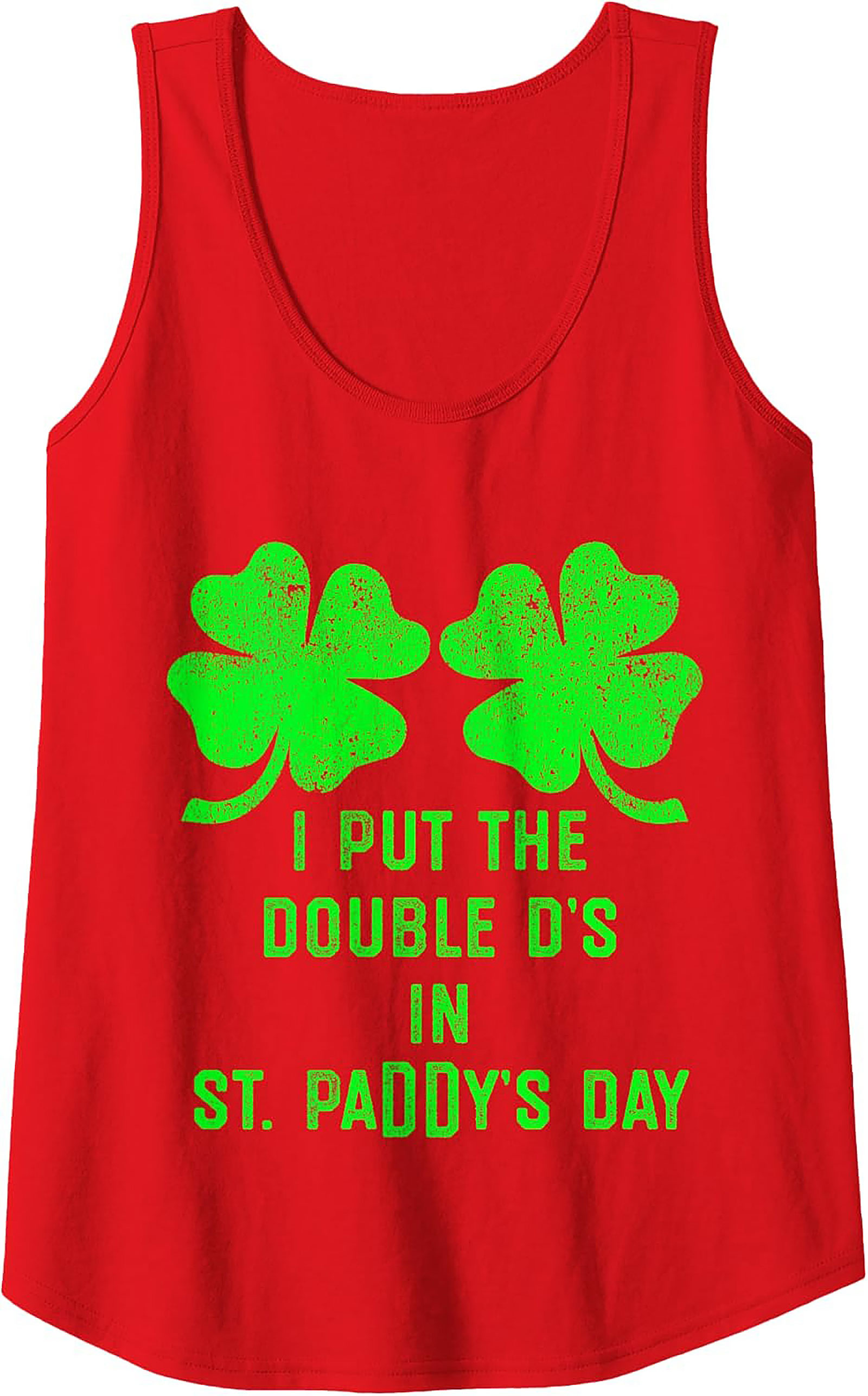 Double D's St. Paddy's Day Tank Top | Funny Irish Graphic Tee
