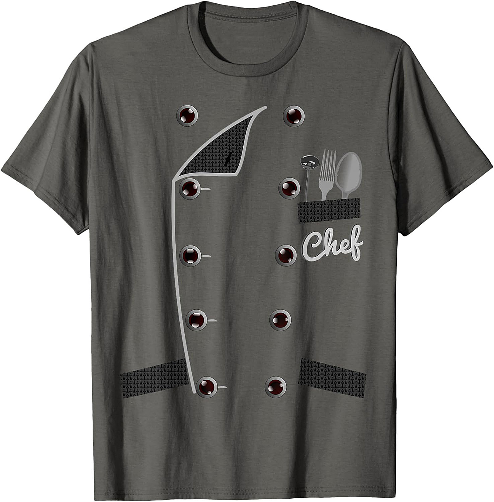  Chef Uniform Graphic Tee - Funny Culinary Costume T-Shirt