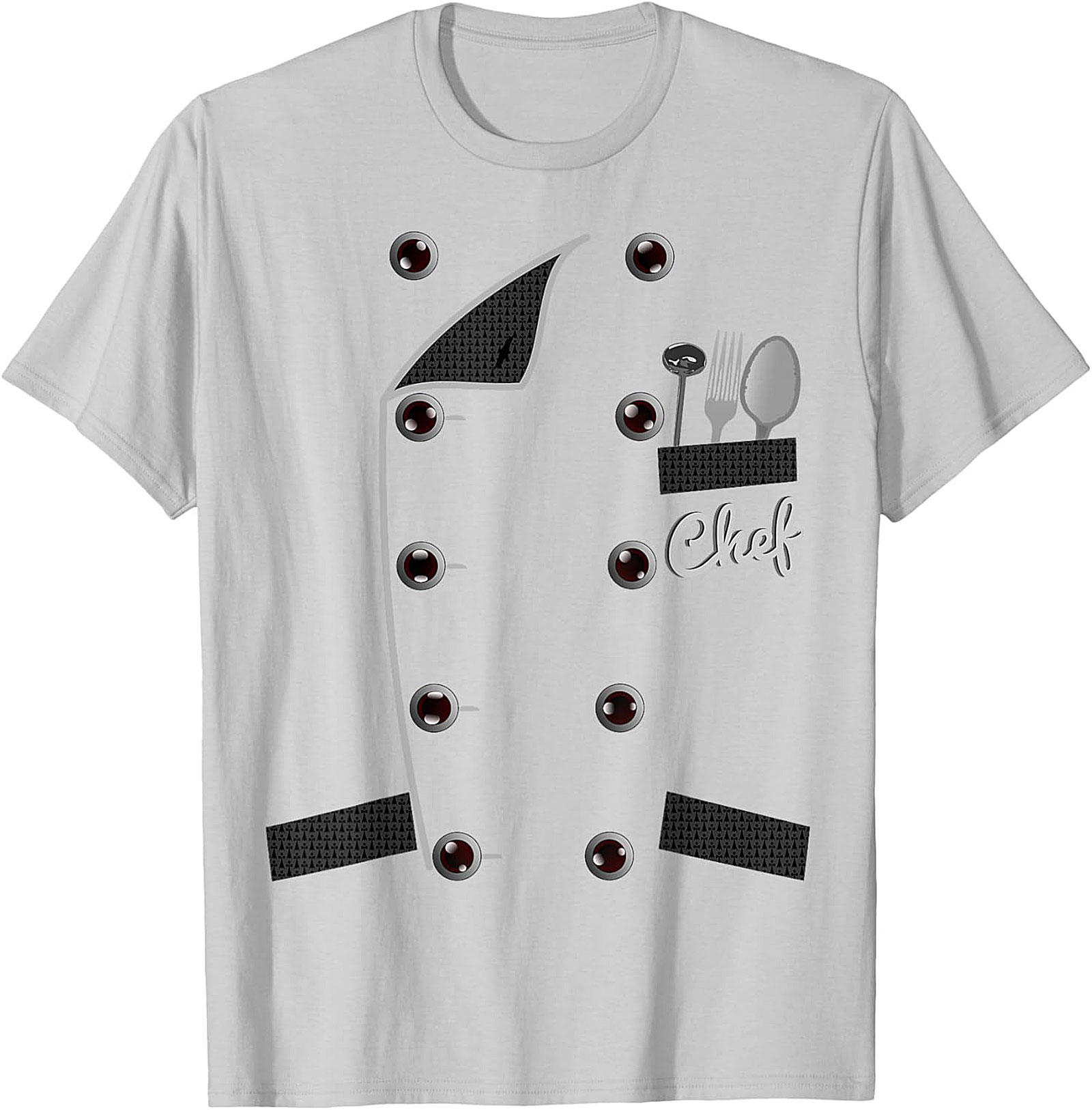  Chef Uniform Graphic Tee - Funny Culinary Costume T-Shirt