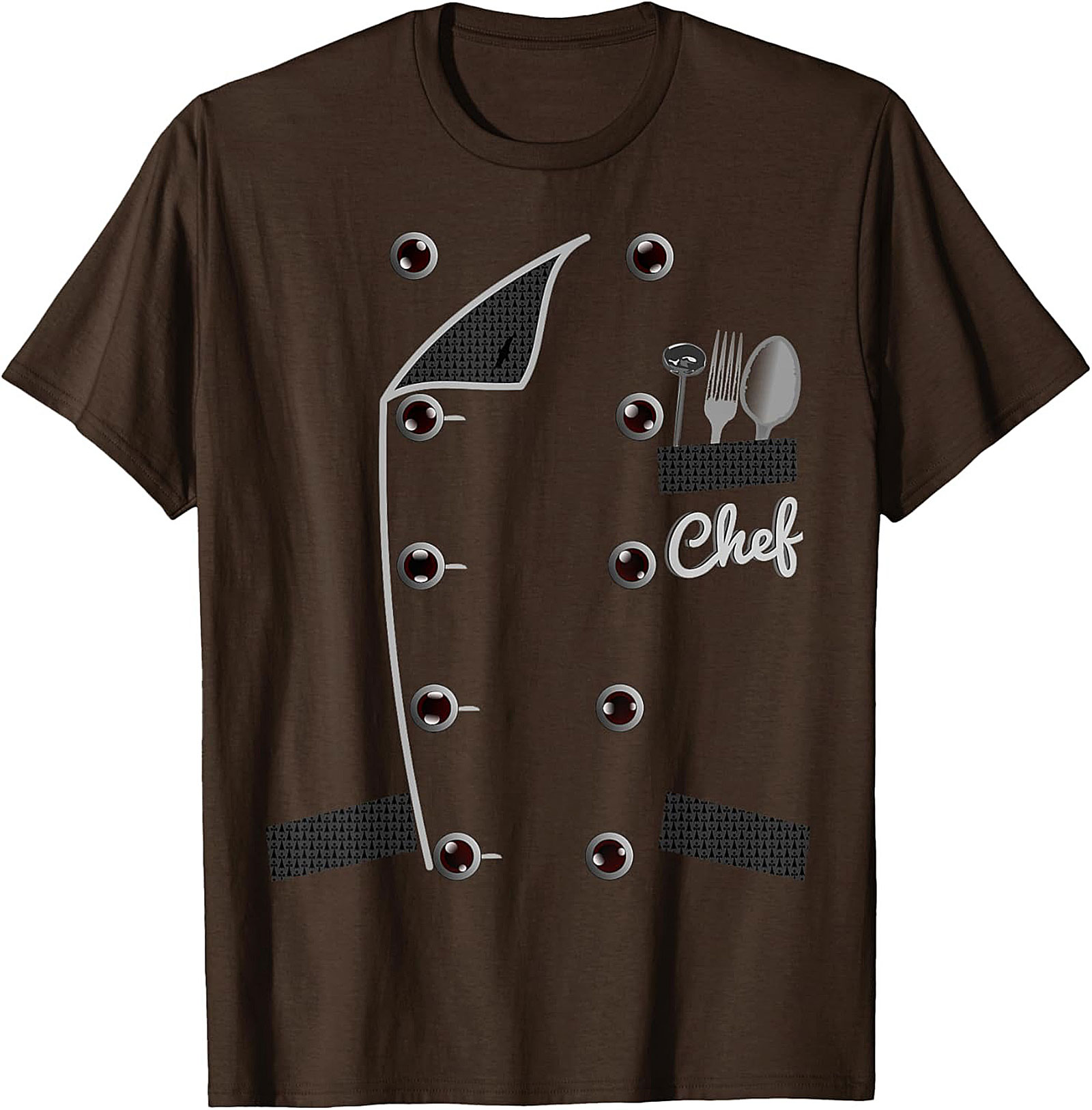  Chef Uniform Graphic Tee - Funny Culinary Costume T-Shirt