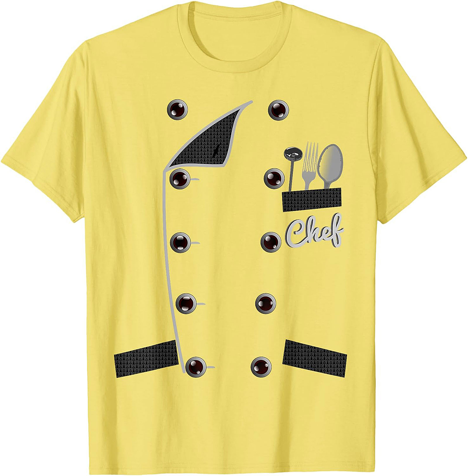 Chef Uniform Graphic Tee - Funny Culinary Costume T-Shirt