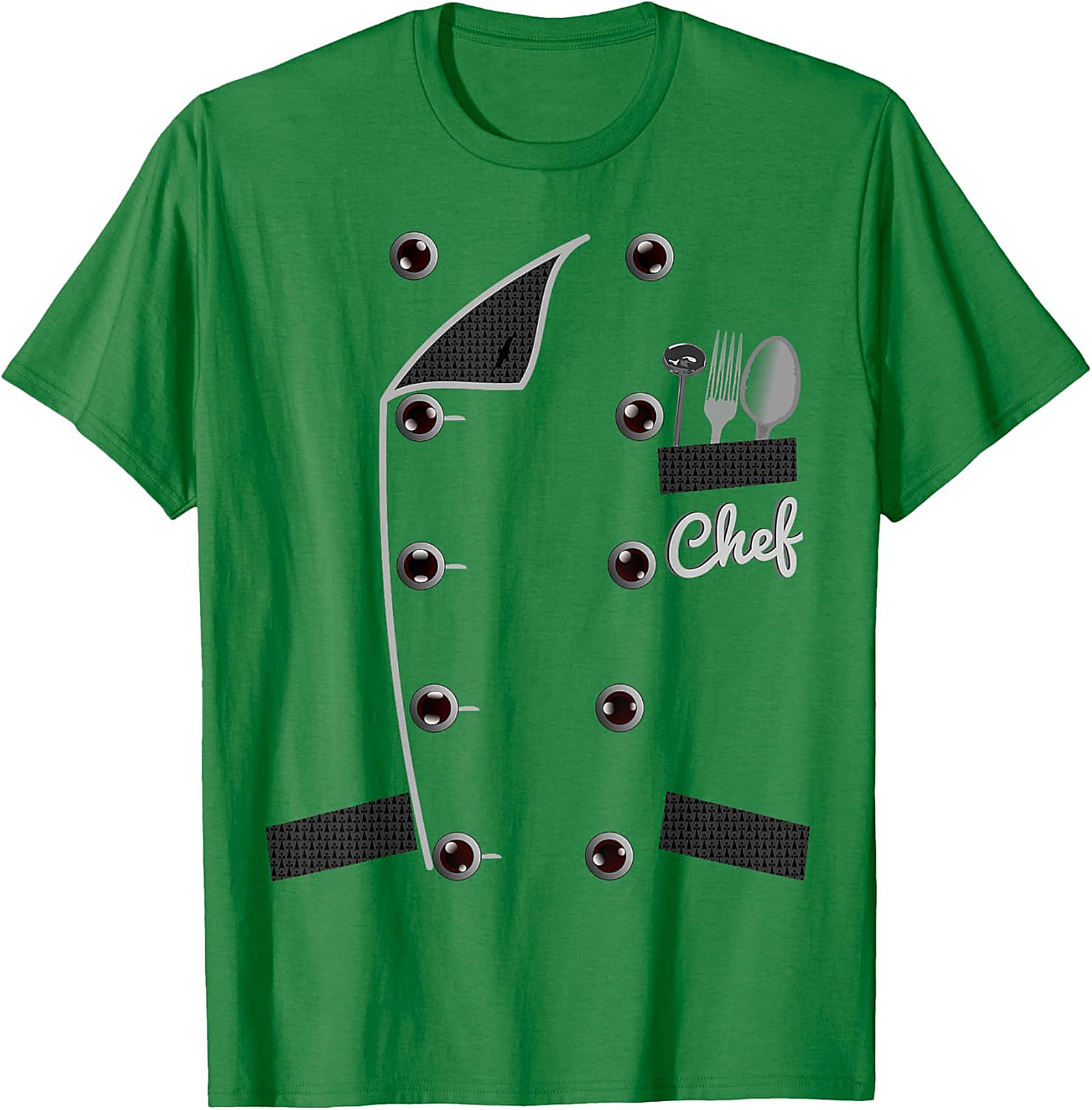  Chef Uniform Graphic Tee - Funny Culinary Costume T-Shirt