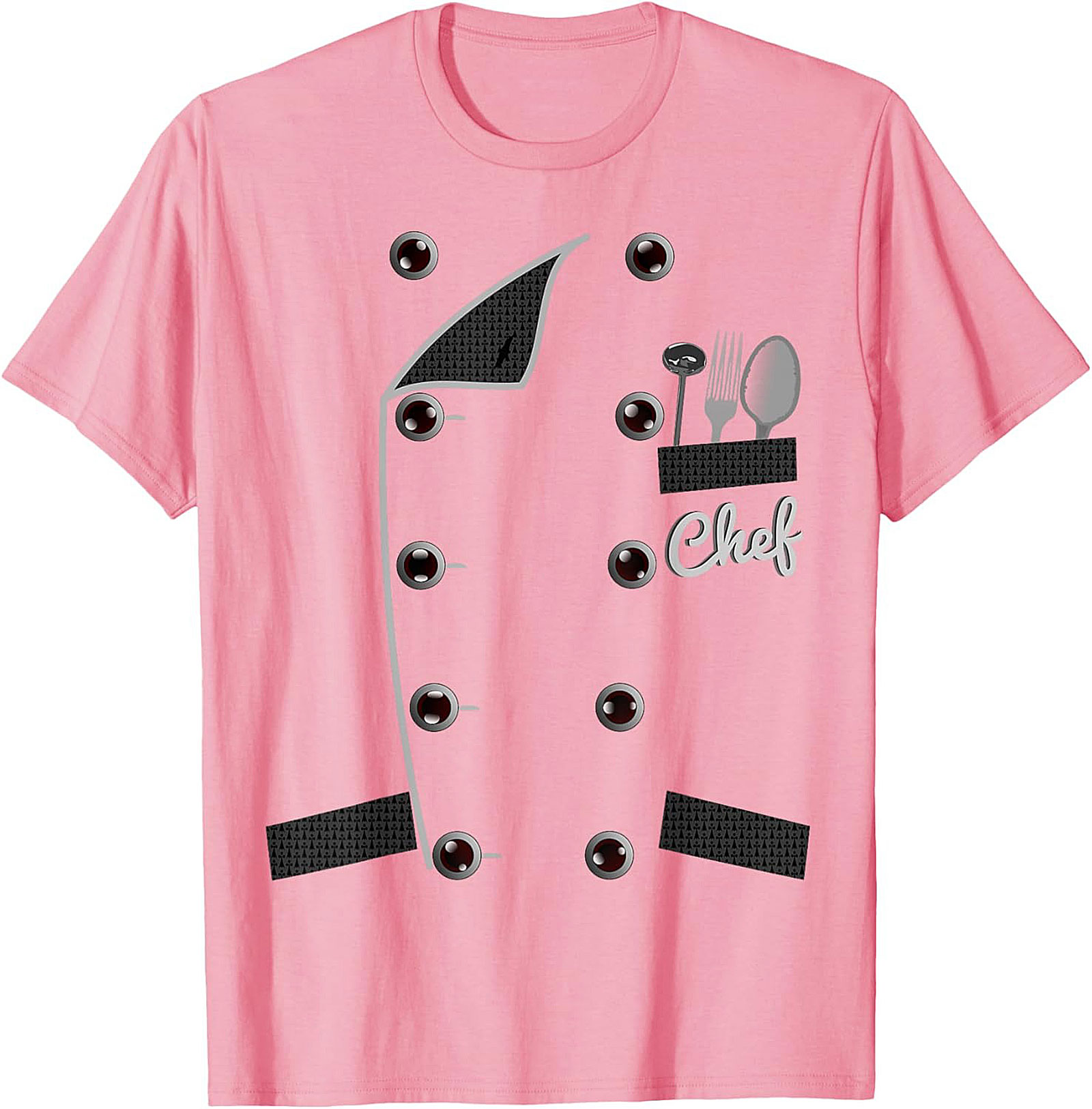  Chef Uniform Graphic Tee - Funny Culinary Costume T-Shirt