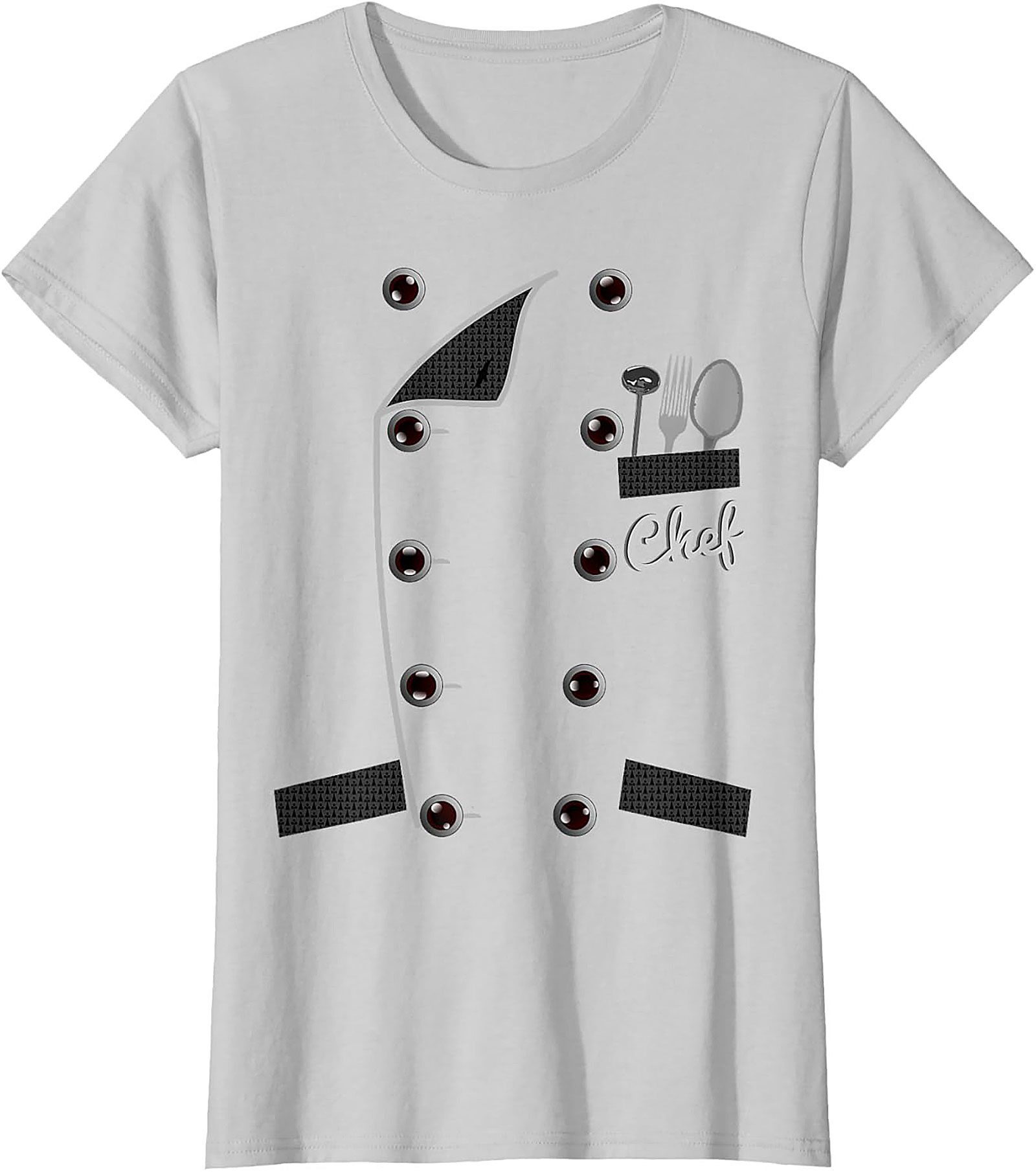  Chef Uniform Graphic Tee - Funny Culinary Costume T-Shirt