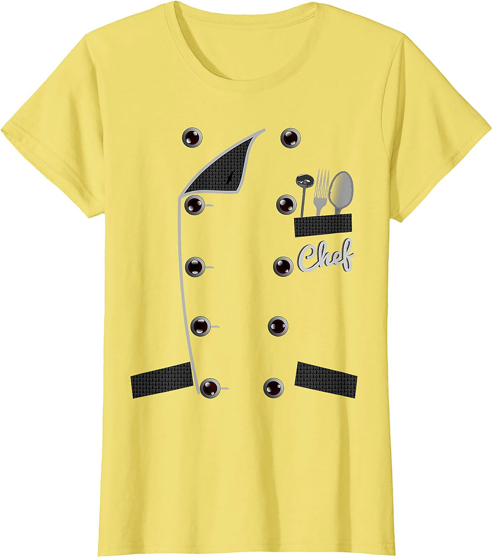  Chef Uniform Graphic Tee - Funny Culinary Costume T-Shirt