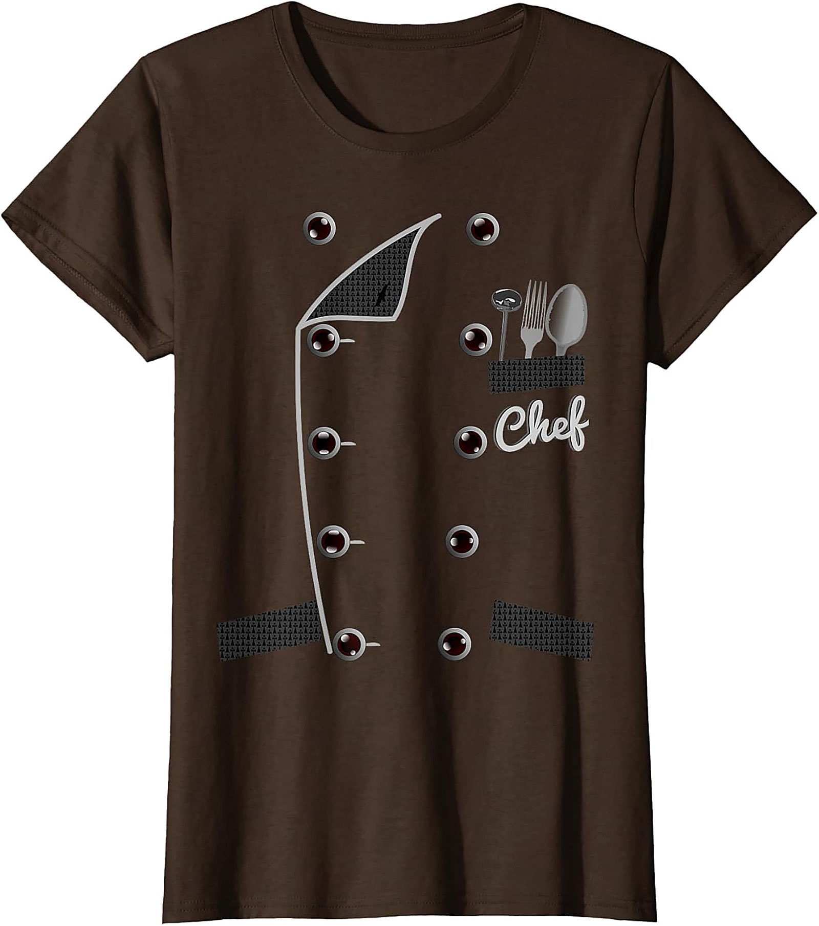  Chef Uniform Graphic Tee - Funny Culinary Costume T-Shirt