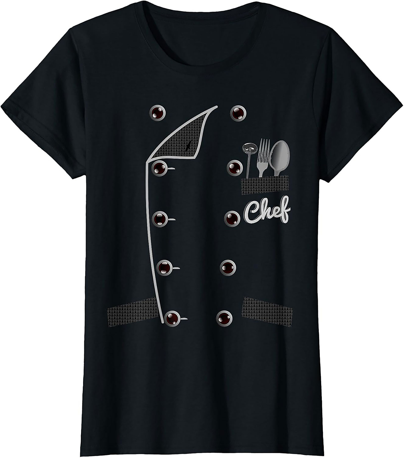  Chef Uniform Graphic Tee - Funny Culinary Costume T-Shirt