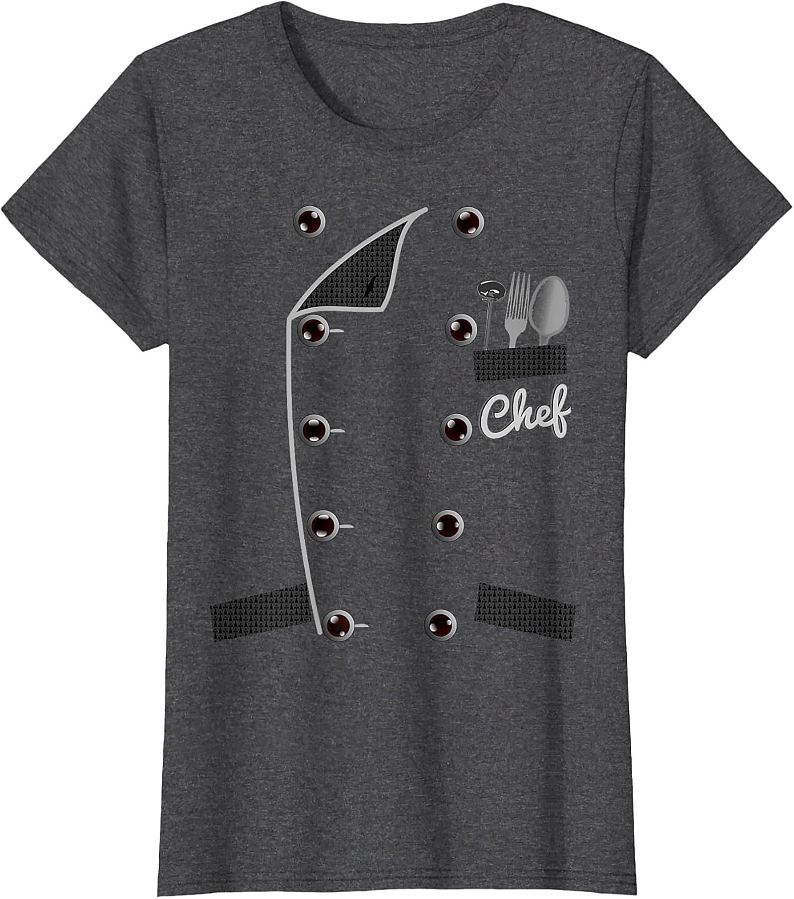  Chef Uniform Graphic Tee - Funny Culinary Costume T-Shirt