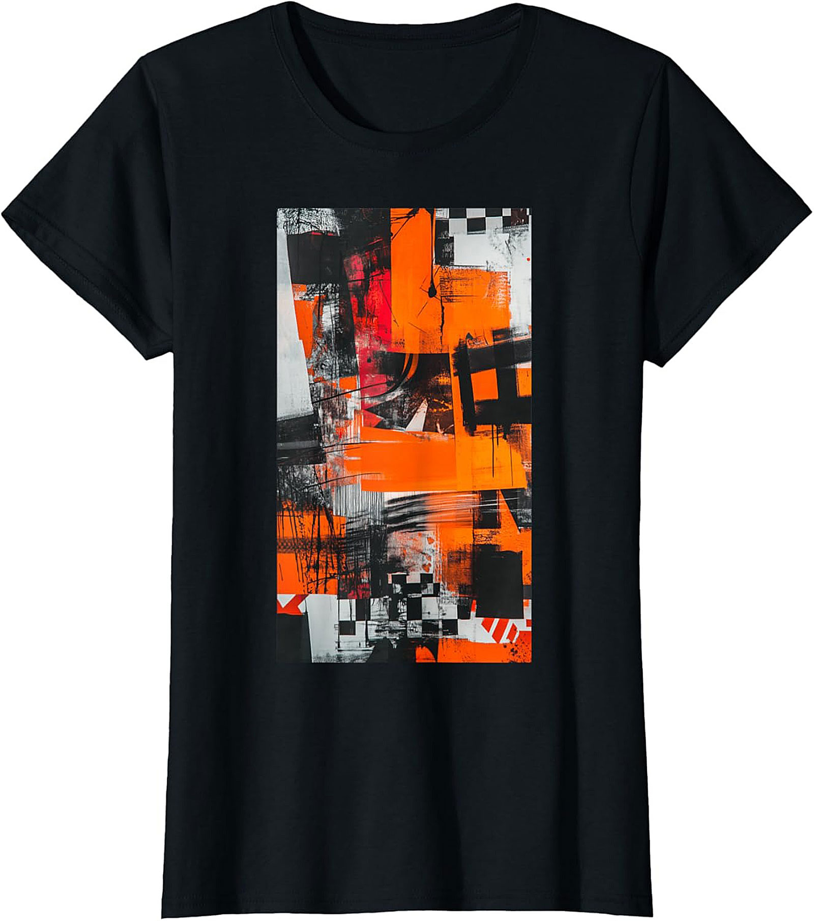 Urban Chaos Abstract Streetwear Graphic Tee