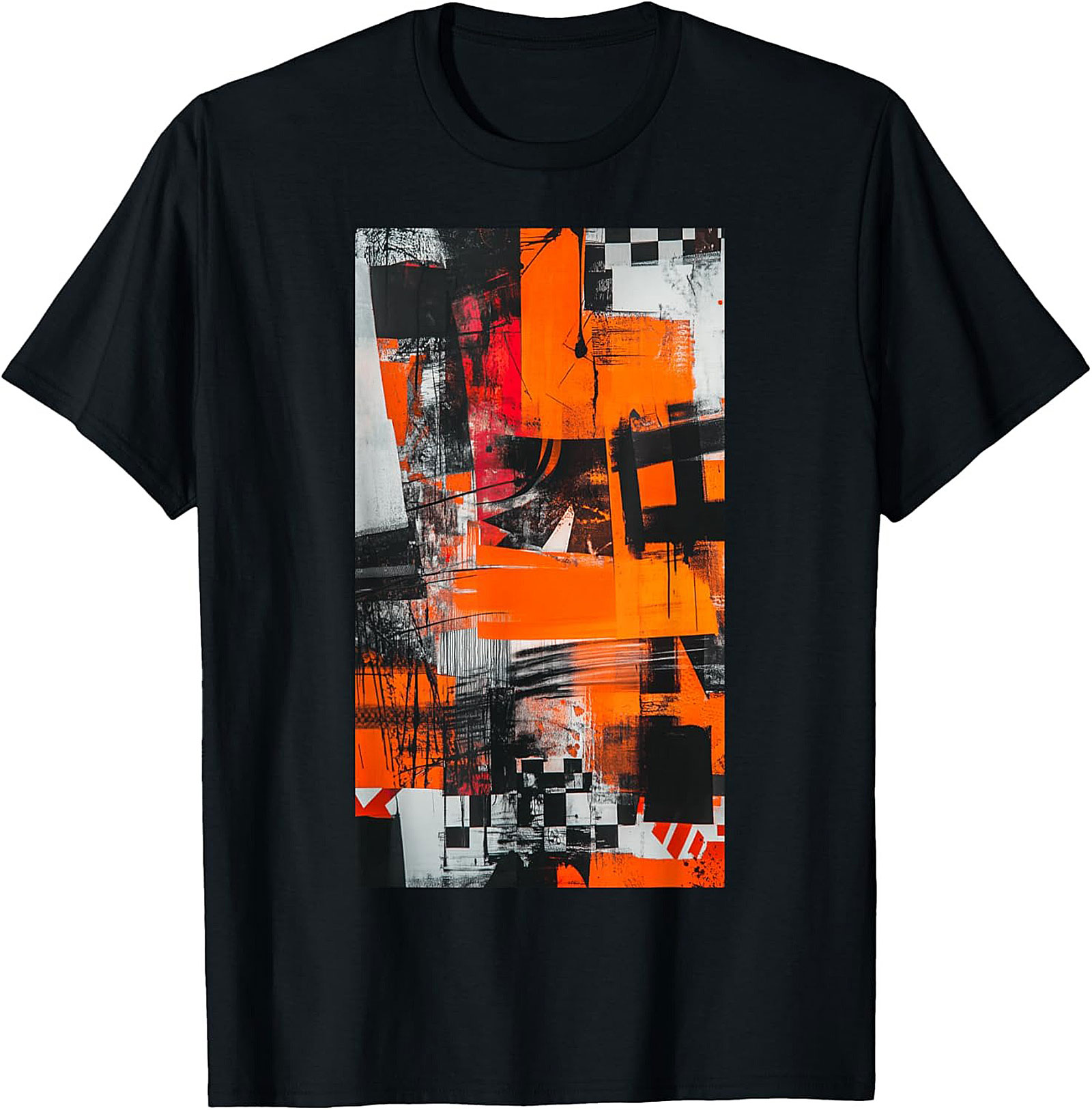 Urban Chaos Abstract Streetwear Graphic Tee
