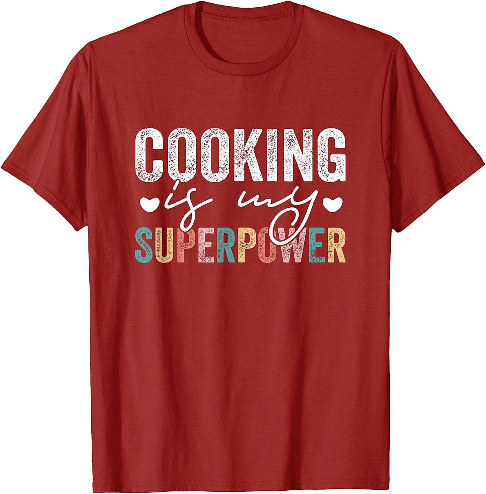 Cooking Is My Superpower T-shirt Funny Chef Graphic Tee