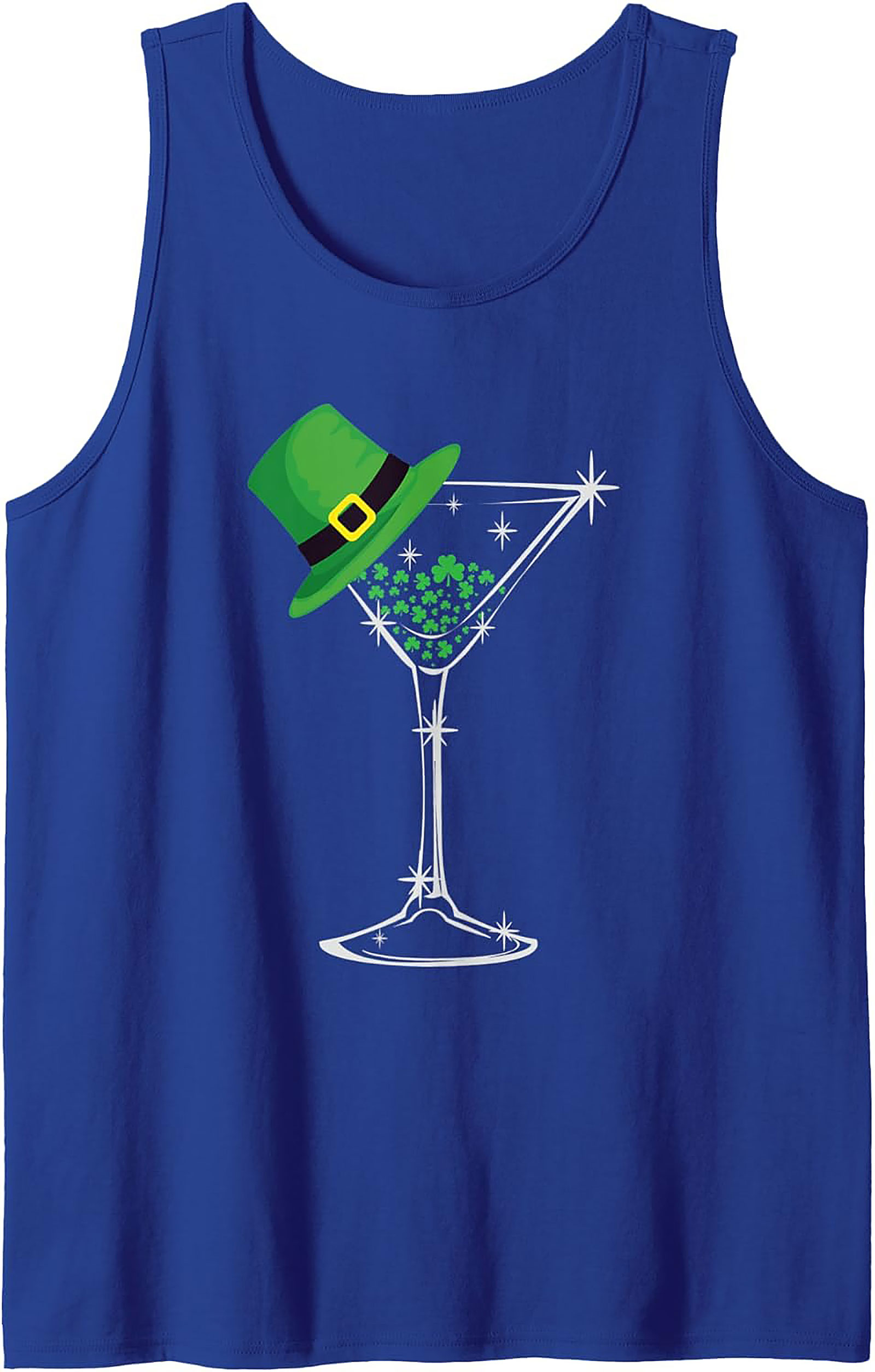 St. Patrick's Day Martini Graphic Tank | Lucky Irish Top