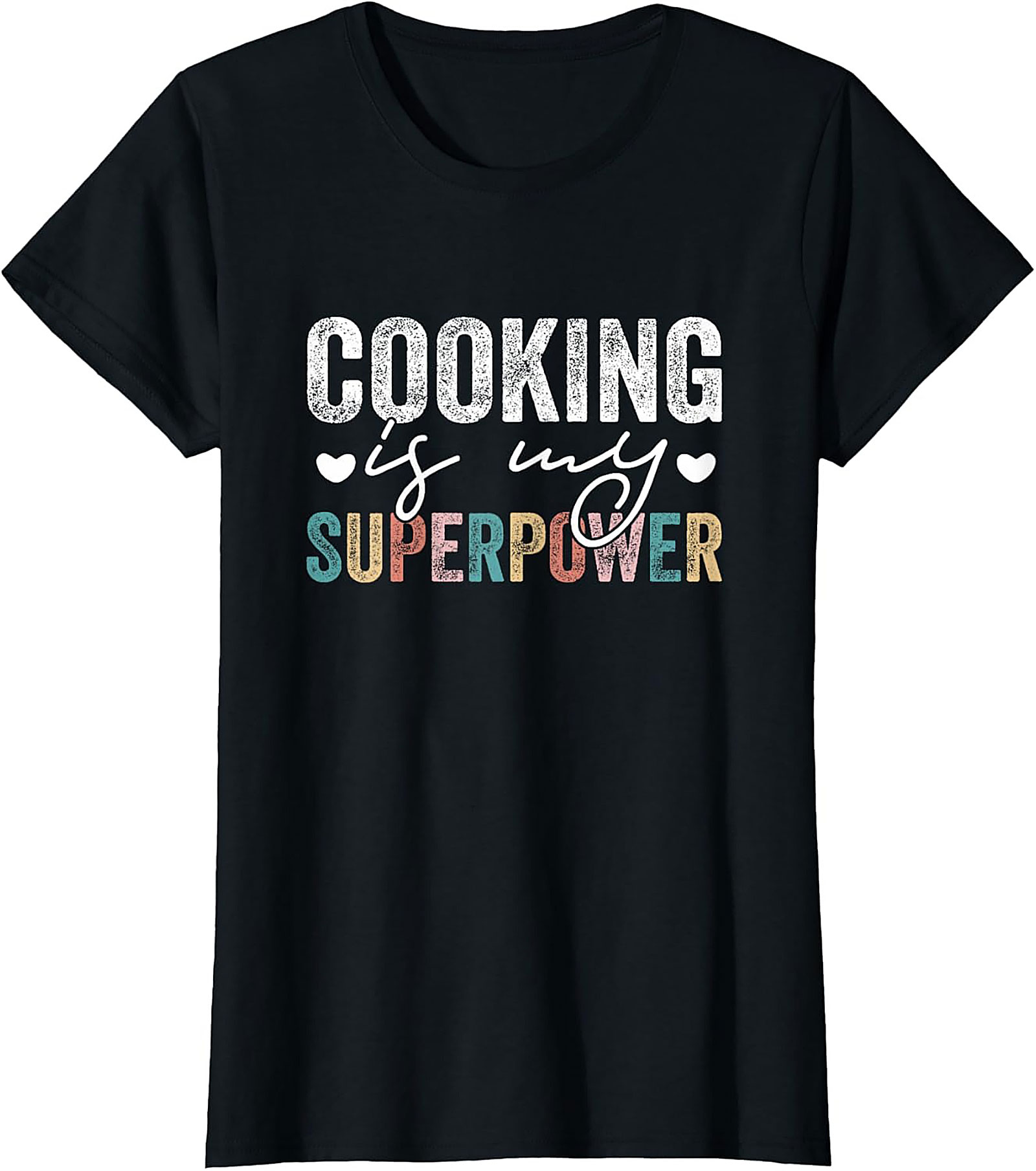 Cooking Is My Superpower T-shirt Funny Chef Graphic Tee