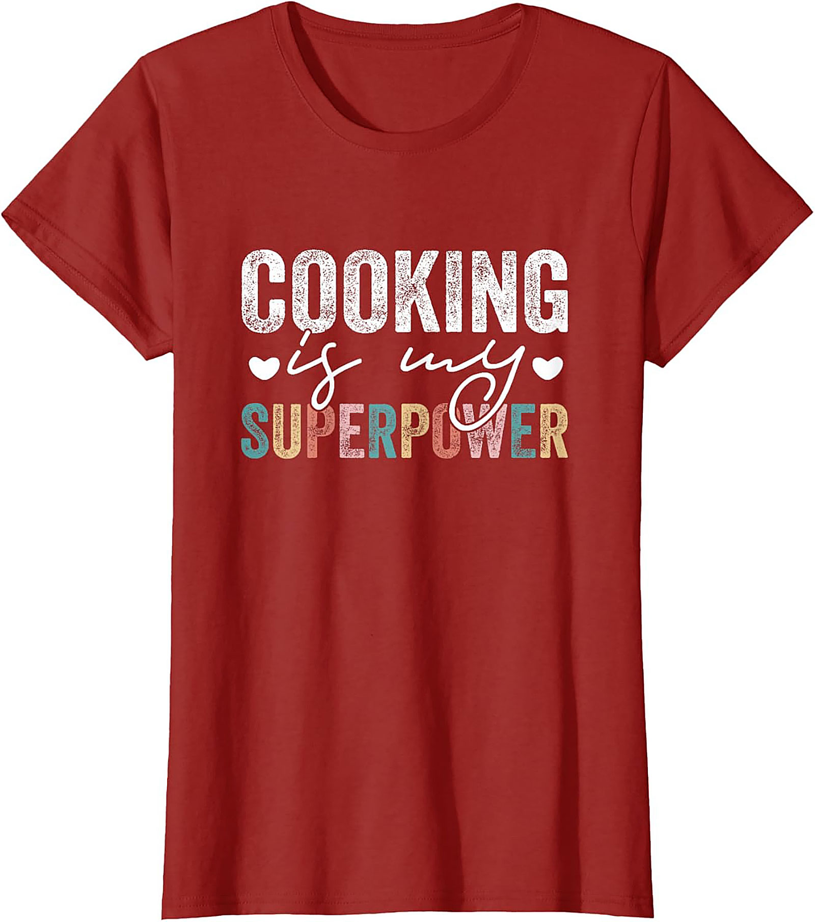 Cooking Is My Superpower T-shirt Funny Chef Graphic Tee