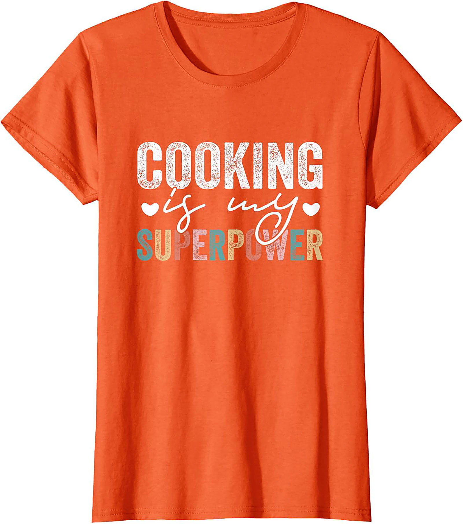 Cooking Is My Superpower T-shirt Funny Chef Graphic Tee