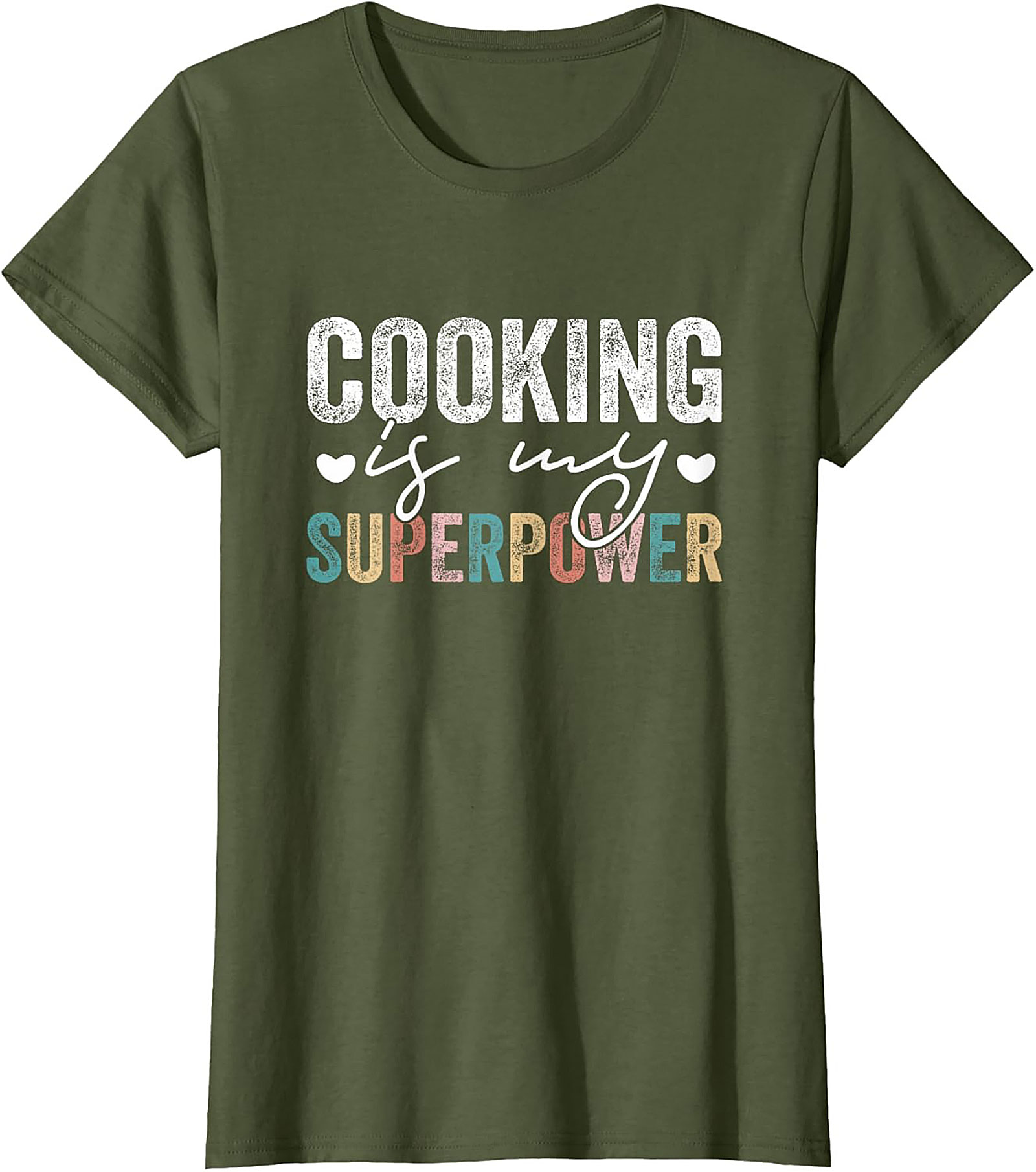 Cooking Is My Superpower T-shirt Funny Chef Graphic Tee